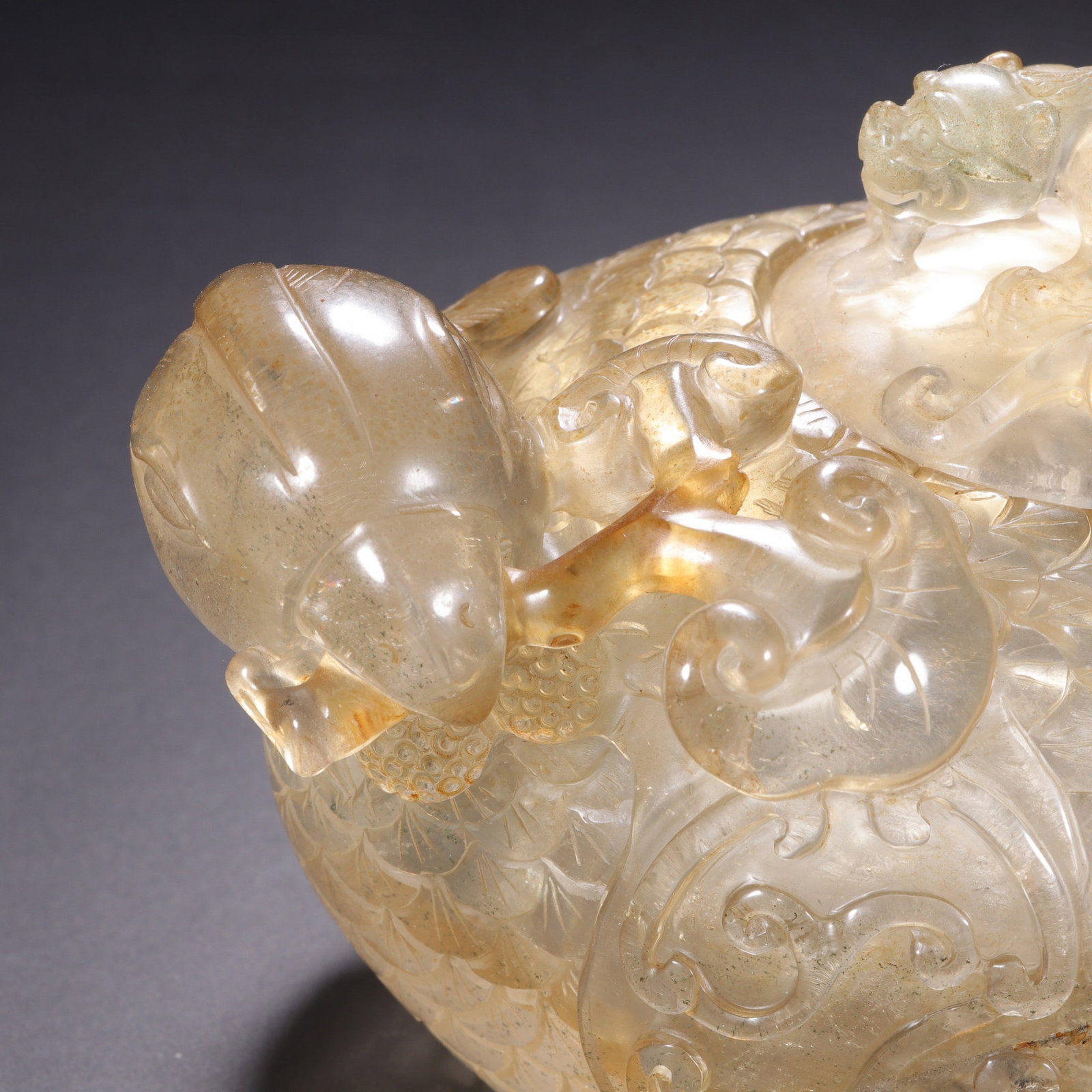 A CRYSTAL ORNAMENT - 2