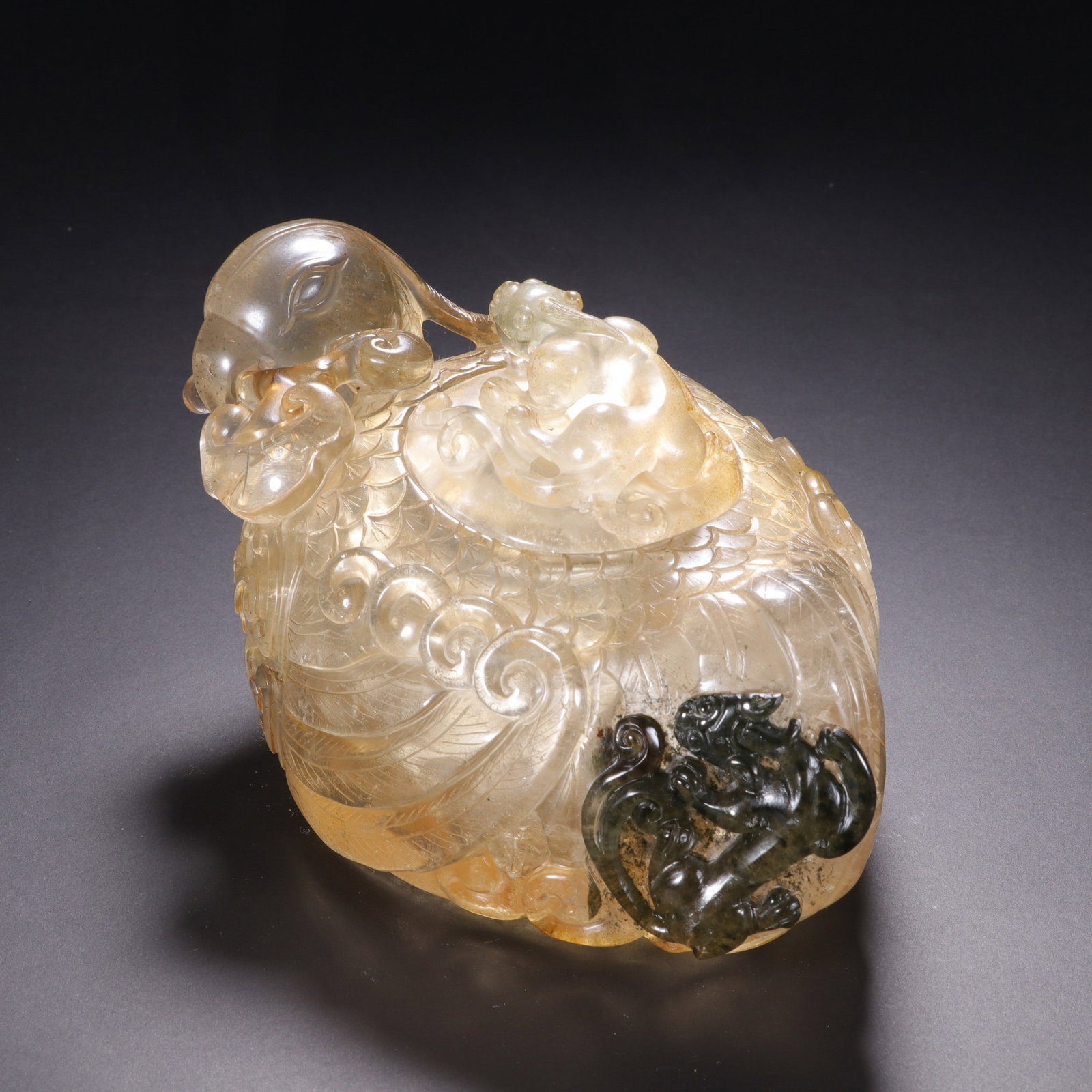 A CRYSTAL ORNAMENT - 4