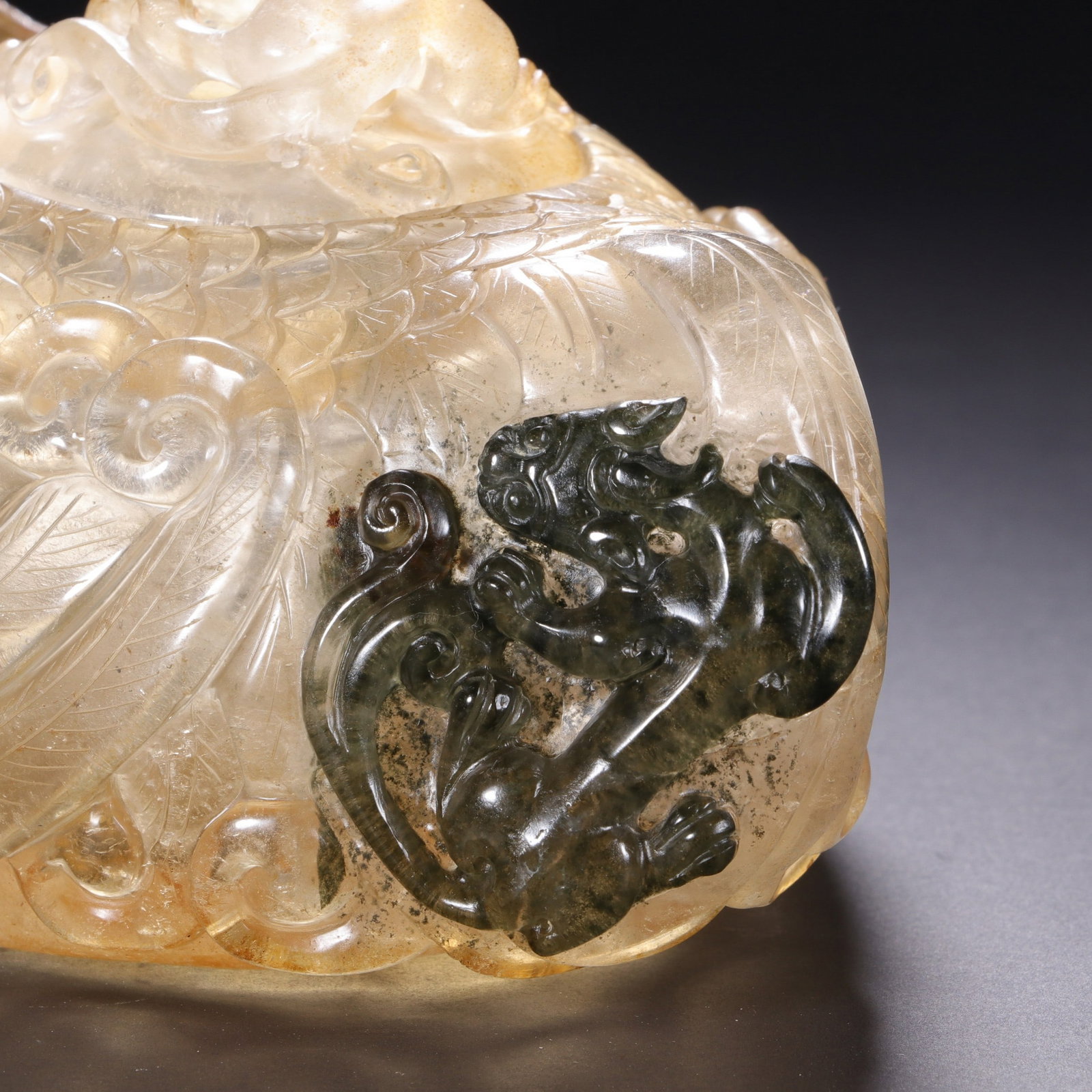 A CRYSTAL ORNAMENT - 5