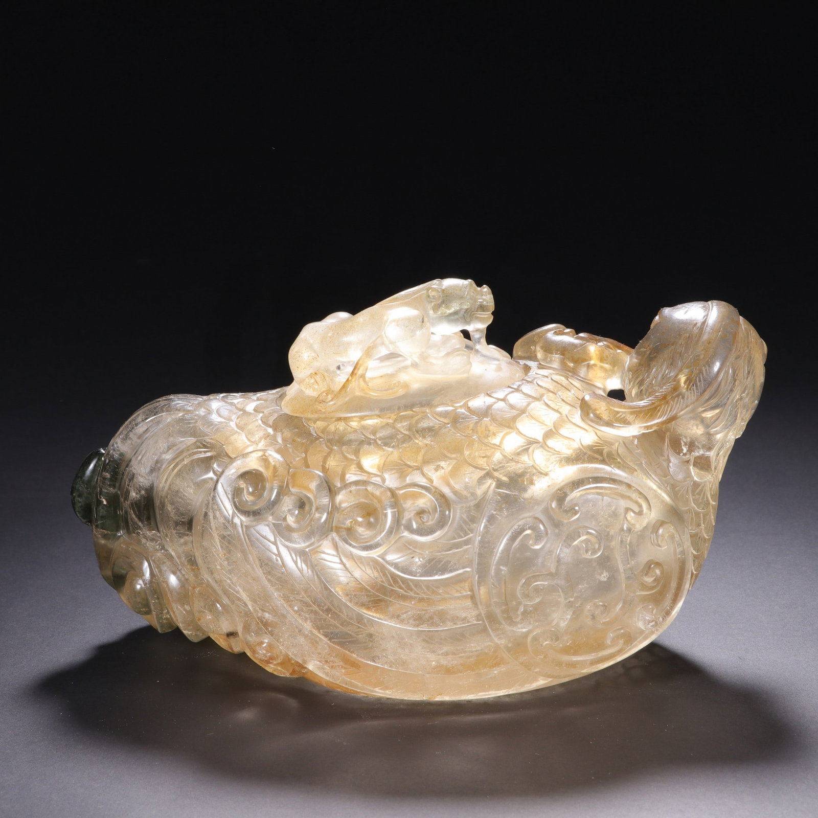 A CRYSTAL ORNAMENT - 6