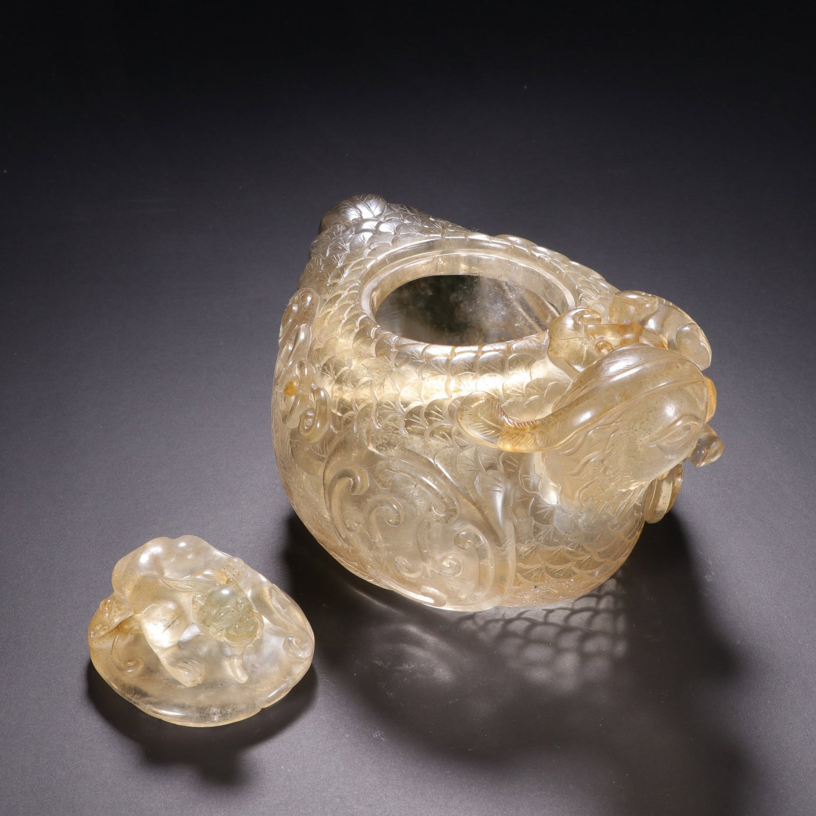 A CRYSTAL ORNAMENT - 8