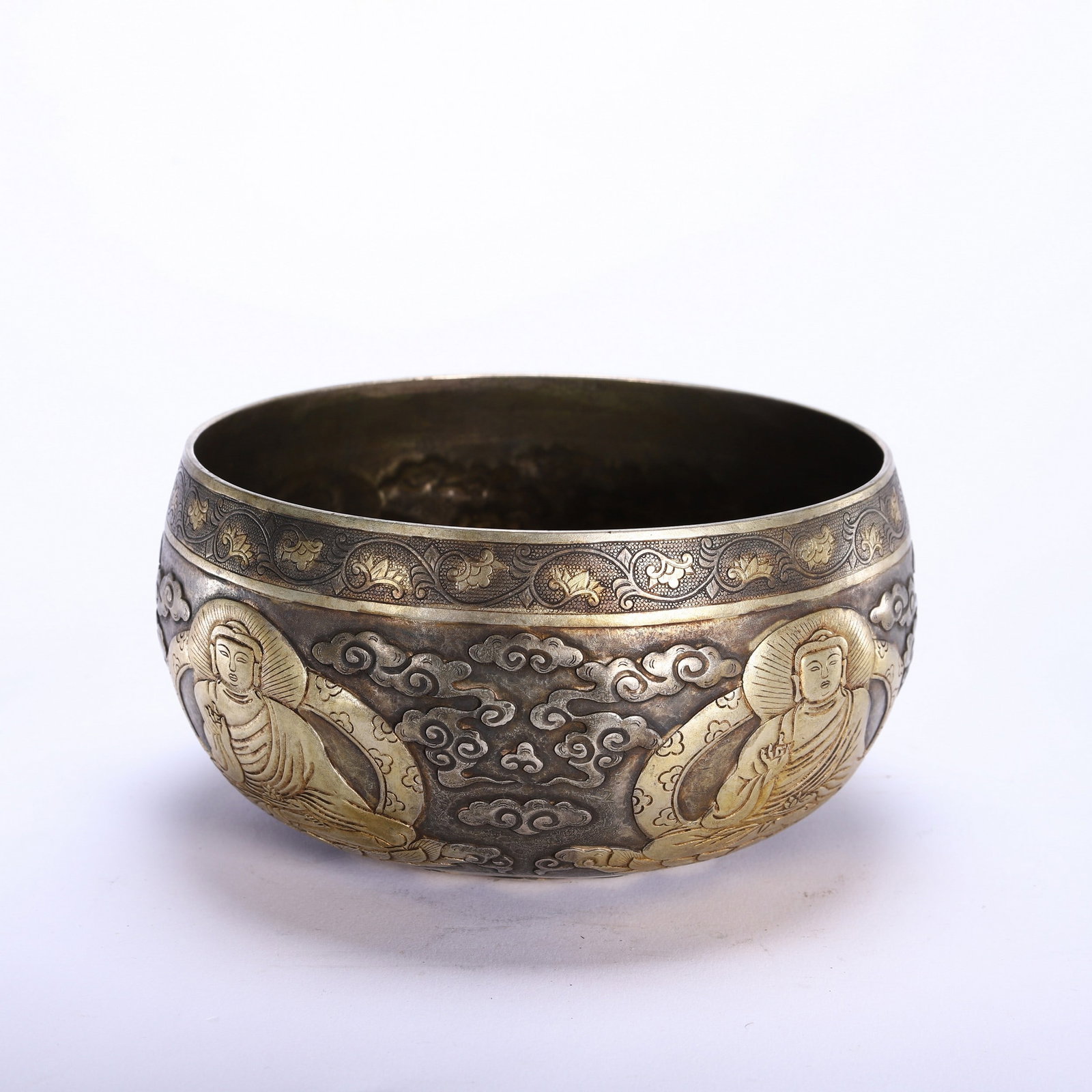 A COPPER GILDED WASHER - 3