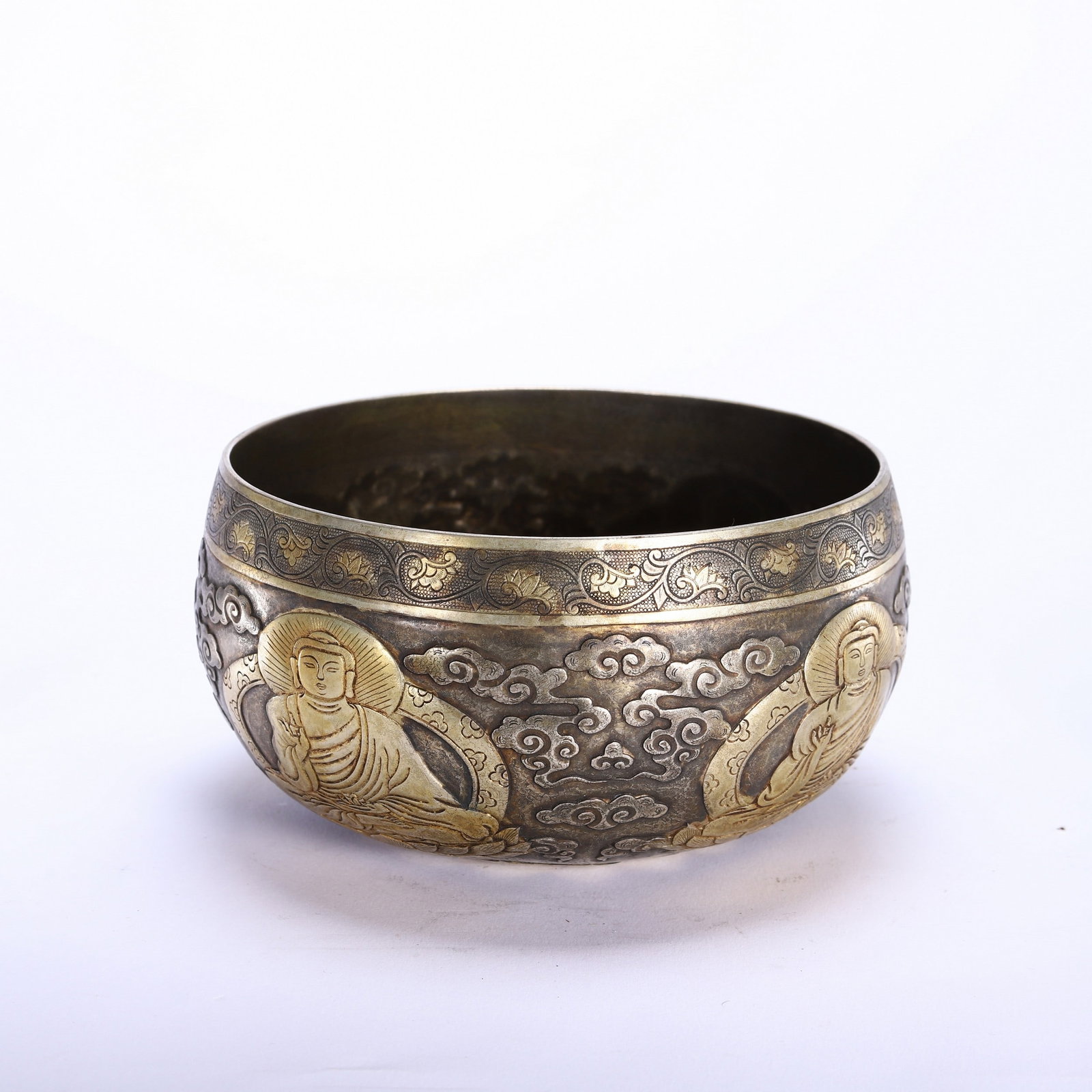 A COPPER GILDED WASHER - 5