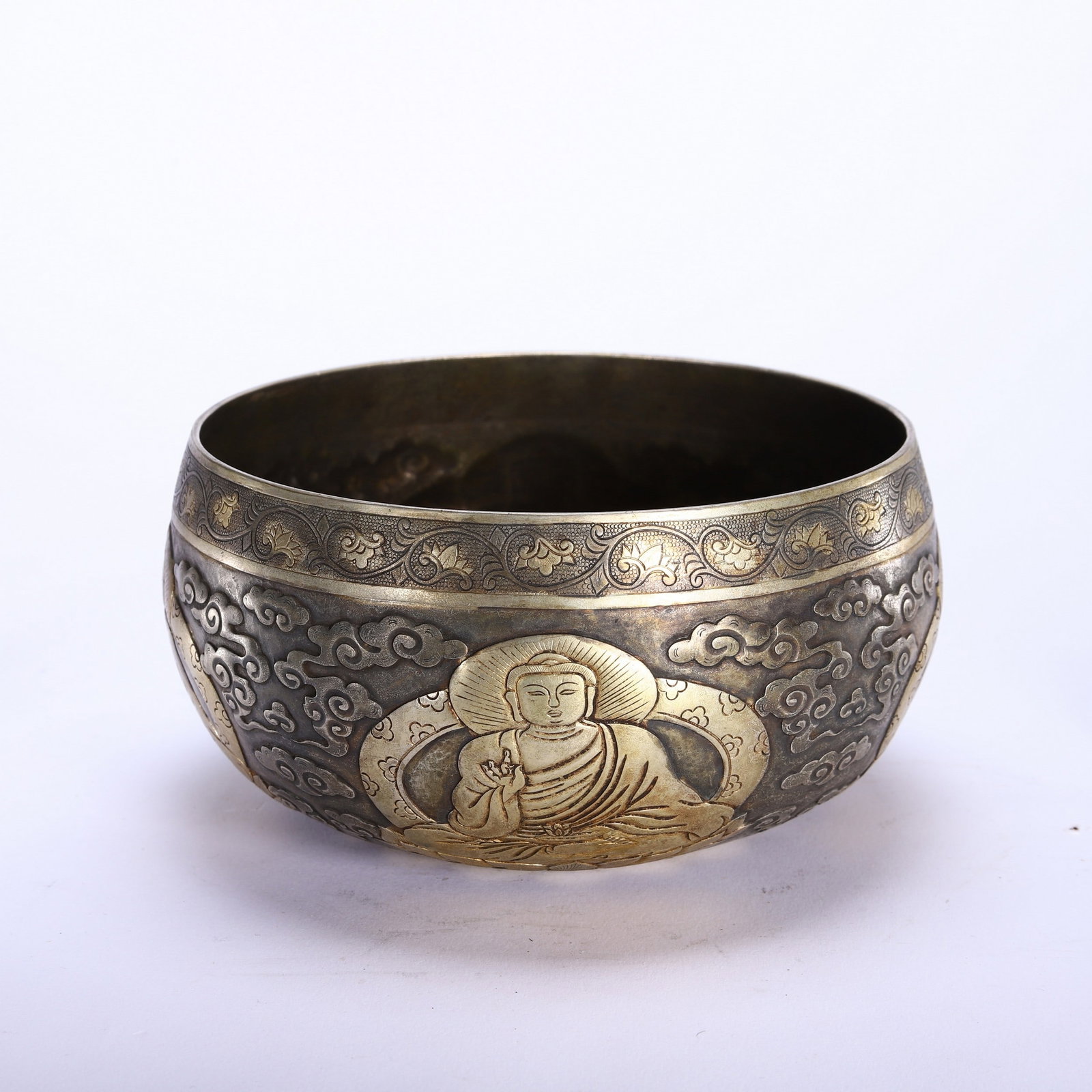 A COPPER GILDED WASHER - 7
