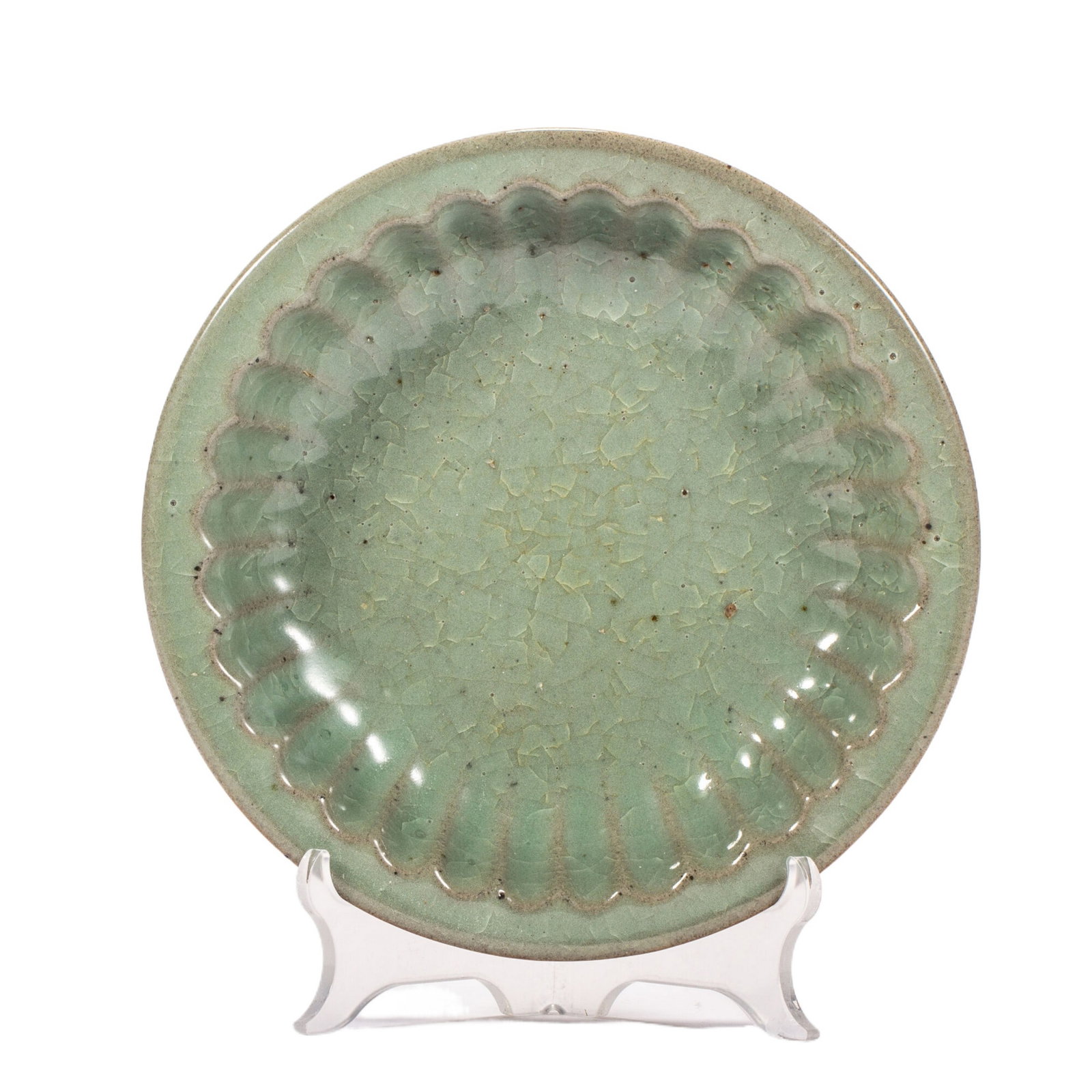 A RU DISH: 汝窑盘 A Ru dish Diam.20cm
