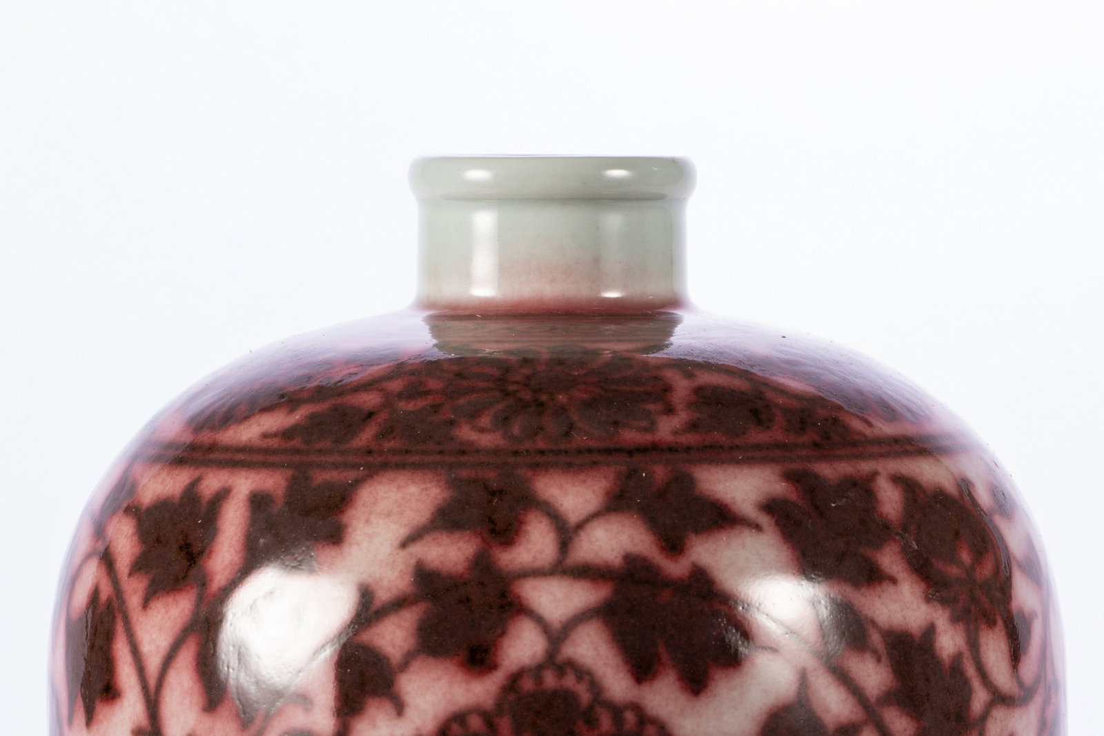 A COPPER-RED MEIPING - 3