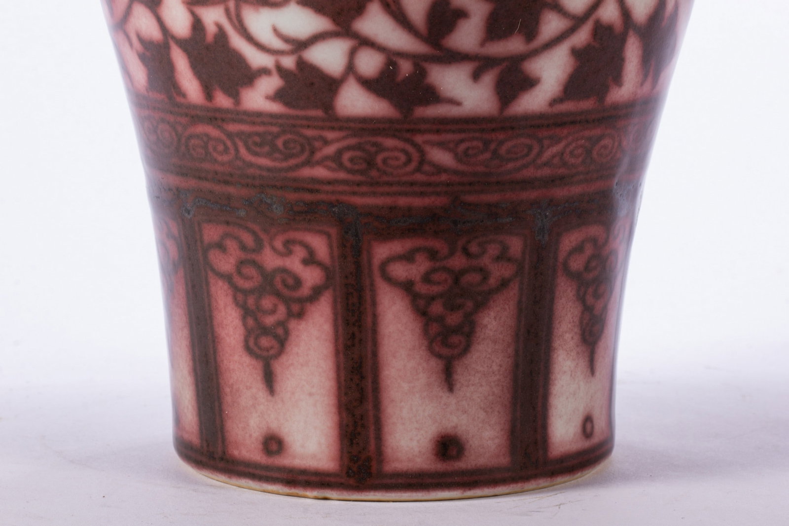 A COPPER-RED MEIPING - 5