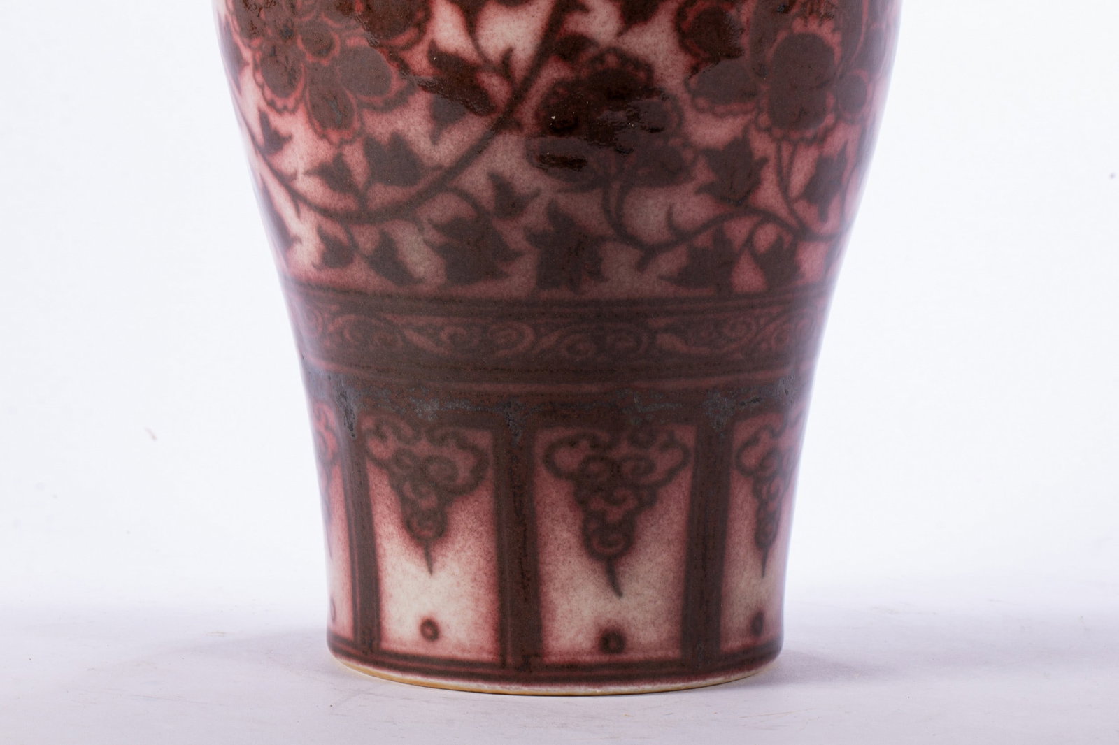 A COPPER-RED MEIPING - 7