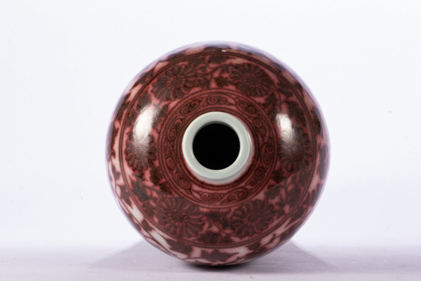 A COPPER-RED MEIPING - 8