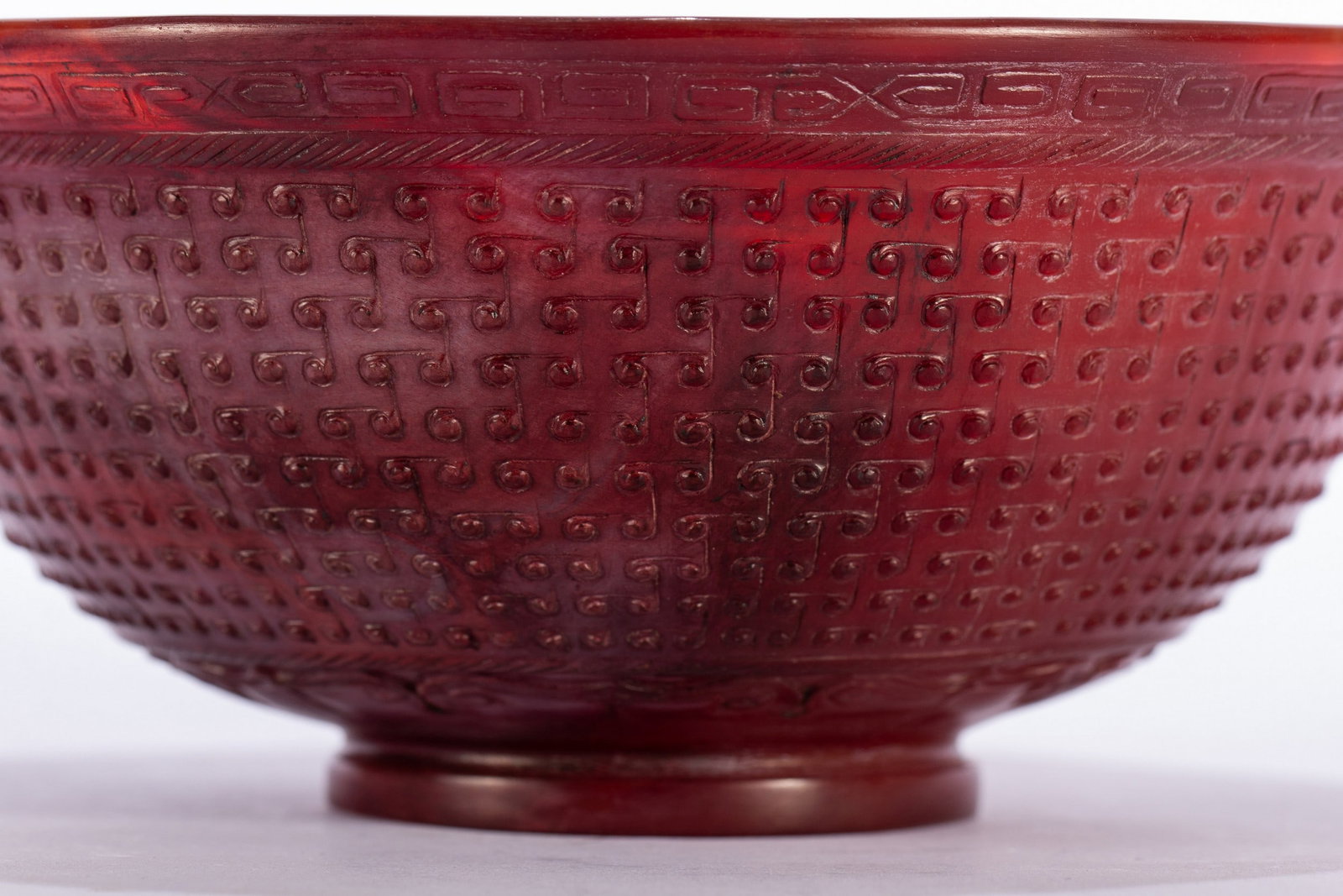 A AGATE BOWL - 2