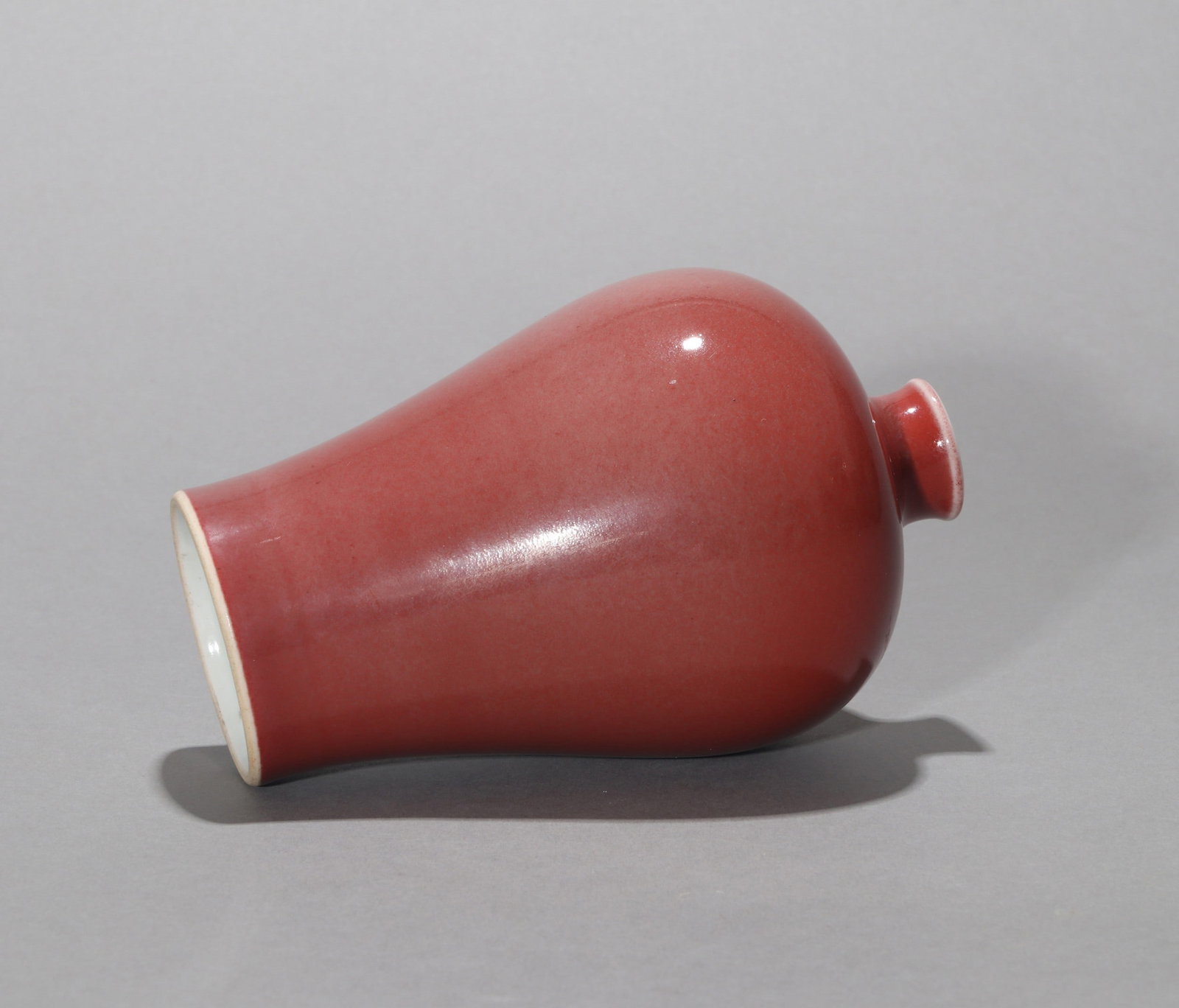 A RED GLAZED MEIPING - 3