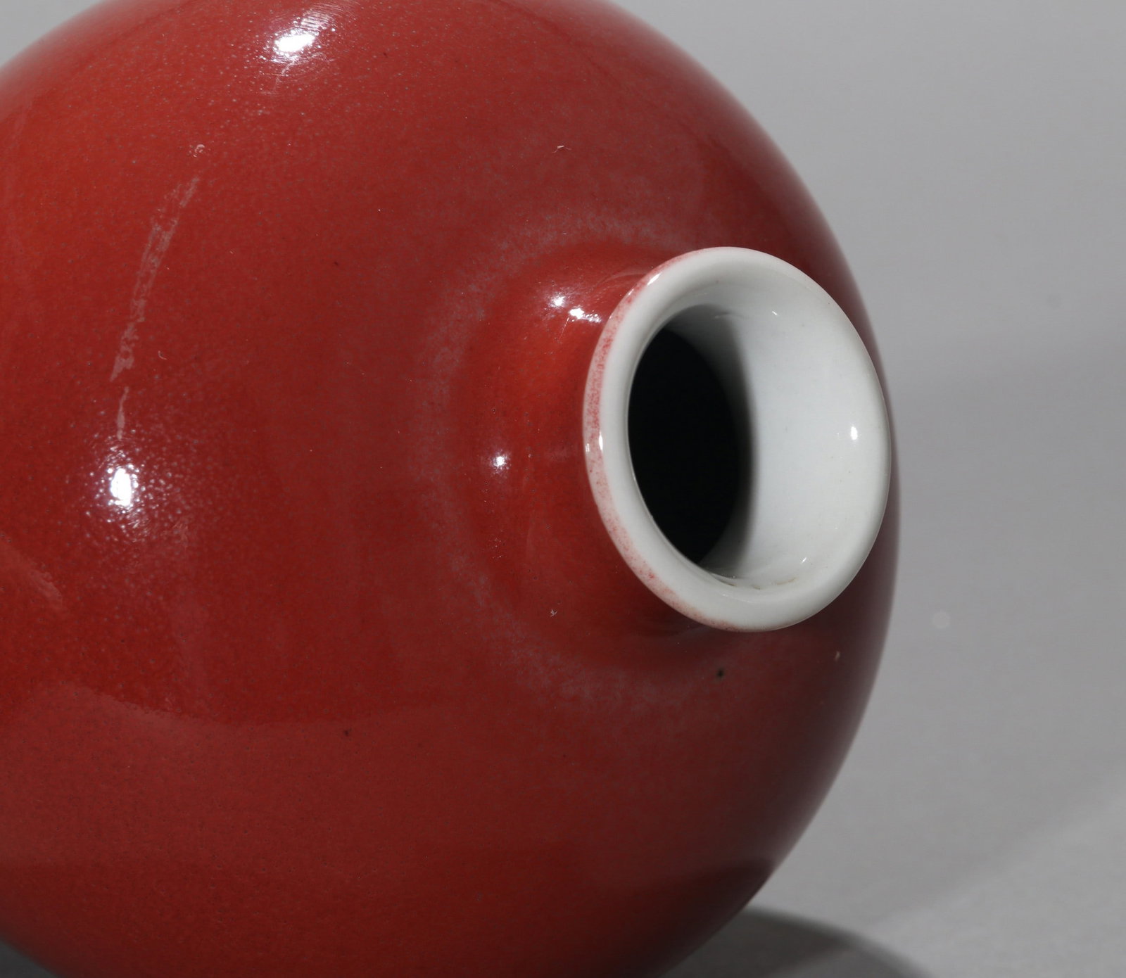 A RED GLAZED MEIPING - 5