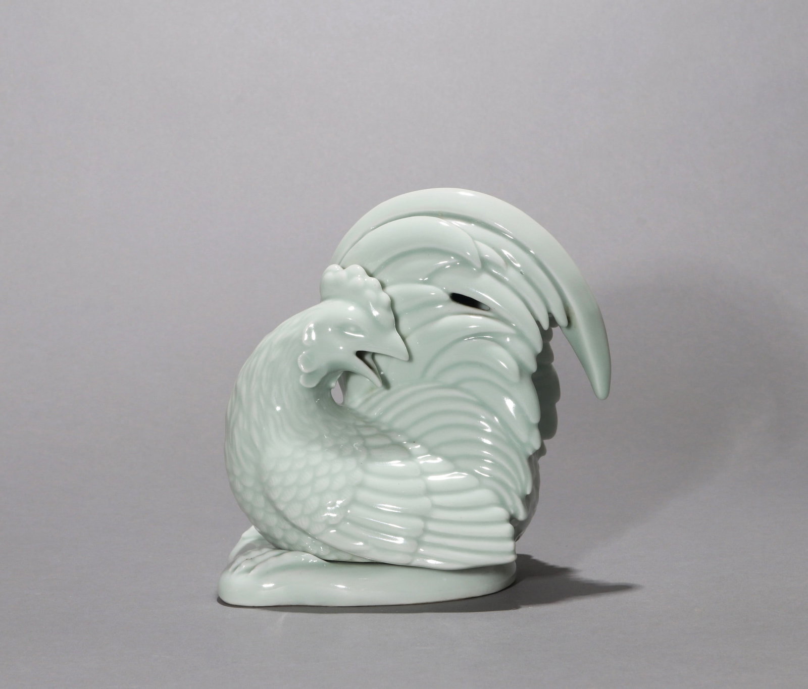 A CELADON GLAZED AROMATHERAPY - 2