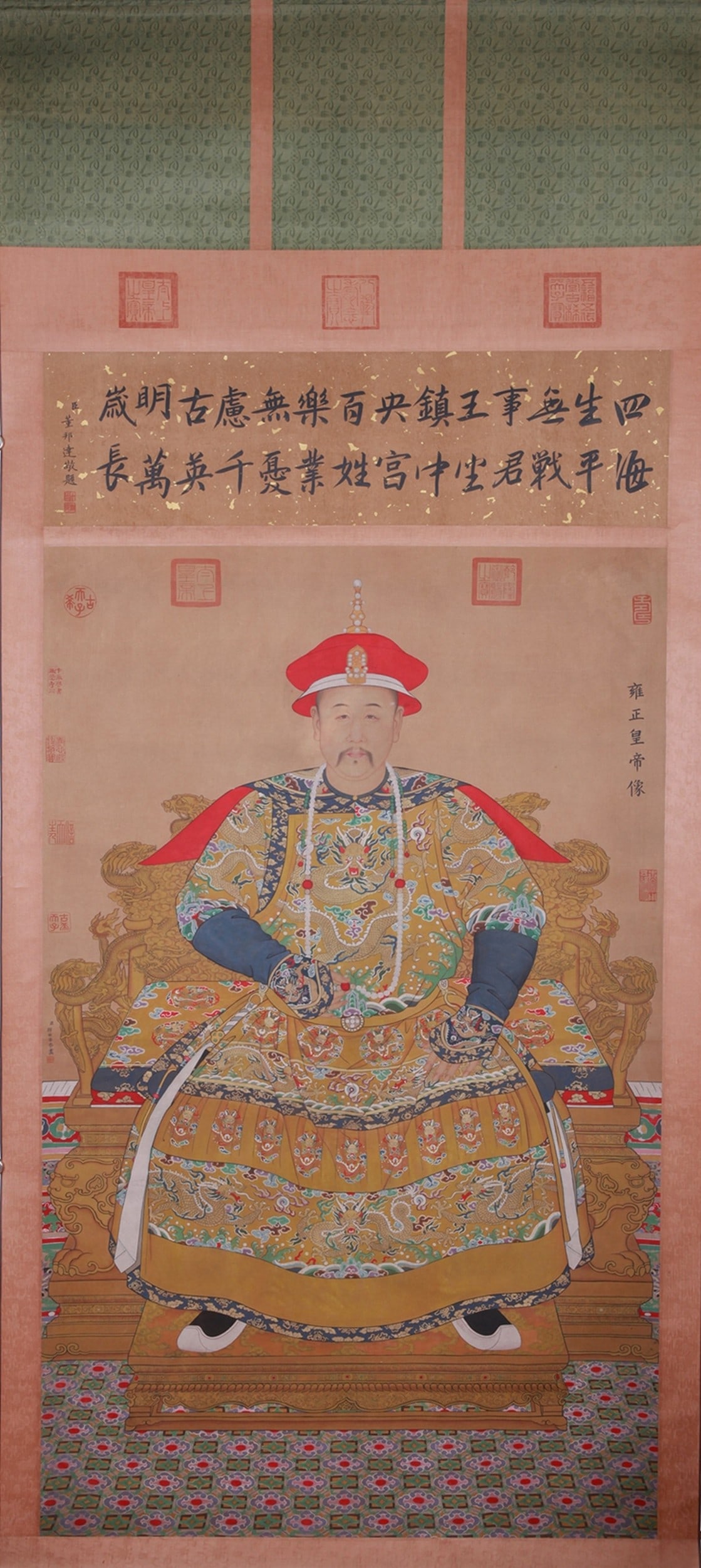 LANG SHINING ATTRIBUTED TO,FIGURE: ??? ????? ???? Lang Shining attributed to,figure 144x86cm