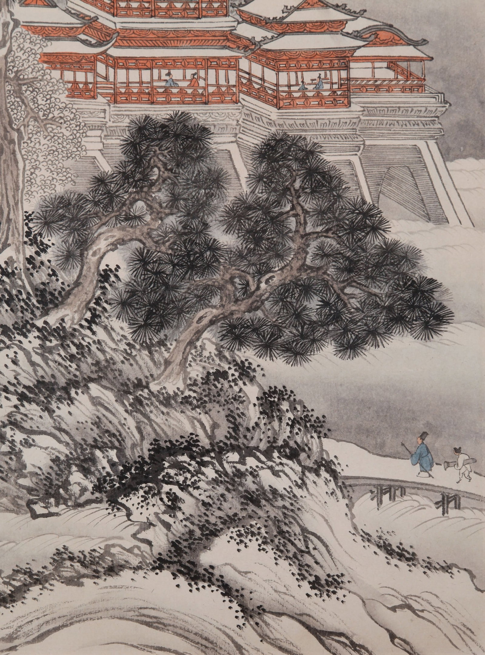 PU RU ATTRIBUTED TO,LANDSCAPE - 7
