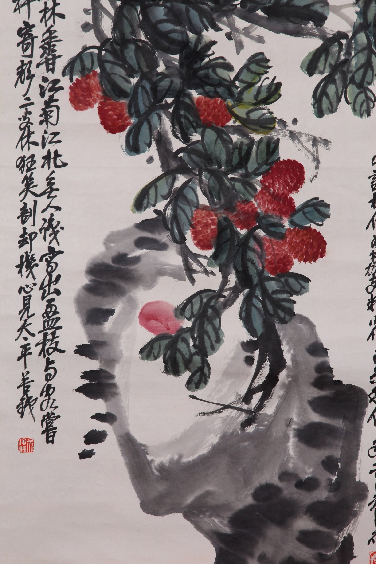 WU CHANGSHUO ATTRIBUTED TO,LYCHEE - 3