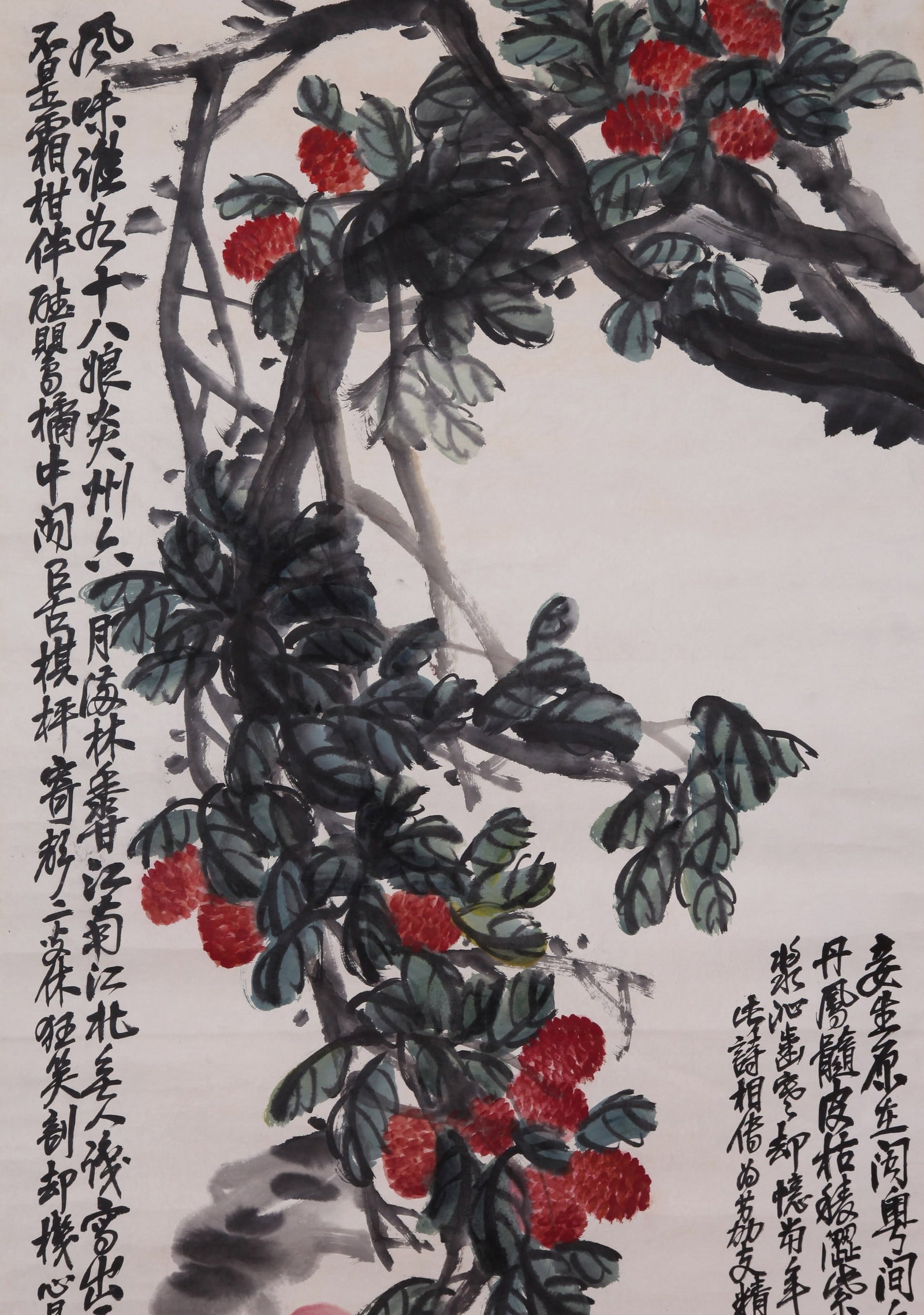 WU CHANGSHUO ATTRIBUTED TO,LYCHEE - 4