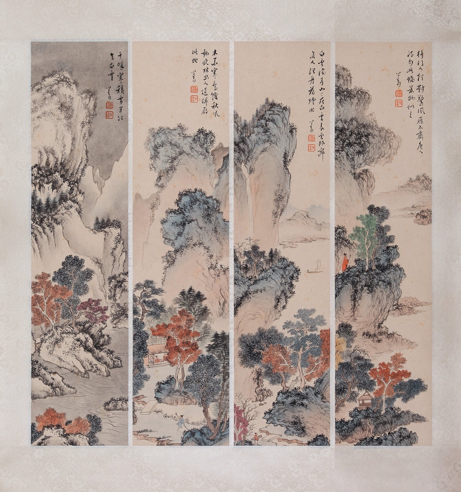 PU RU ATTRIBUTED TO,LANDSCAPE - 2
