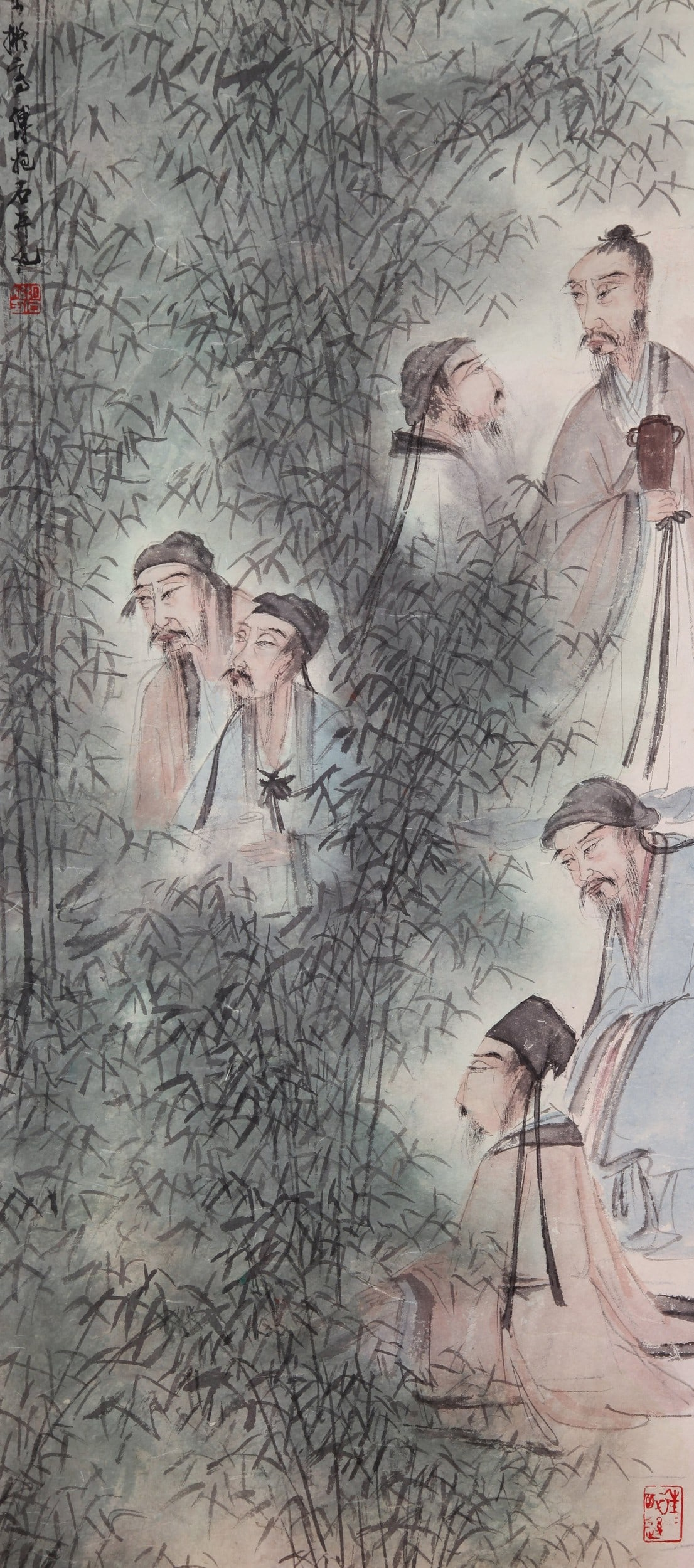 FU BAOSHI ATTRIBUTED TO,SCHOLAR - 4