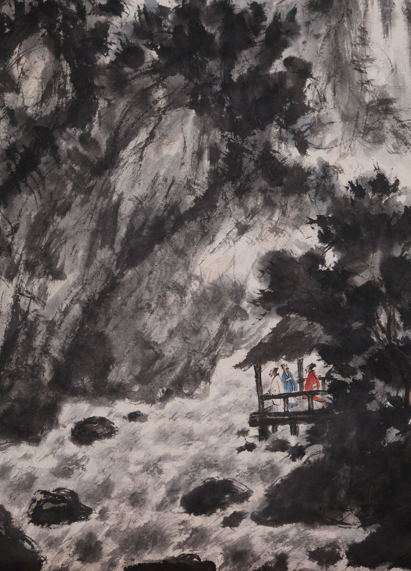 FU BAOSHI ATTRIBUTE TO,LANDSCAPE - 7