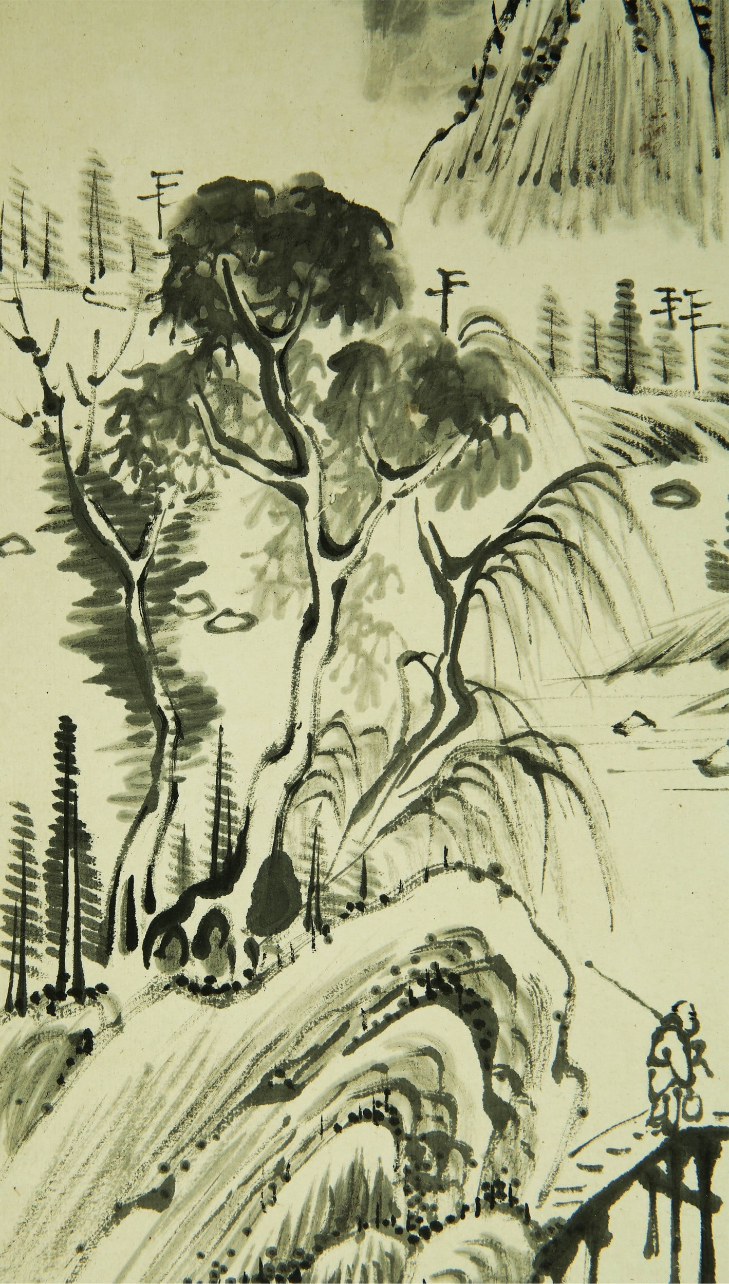 FENG CHAORAN ATTRIBUTED TO,LANDSCAPE - 4