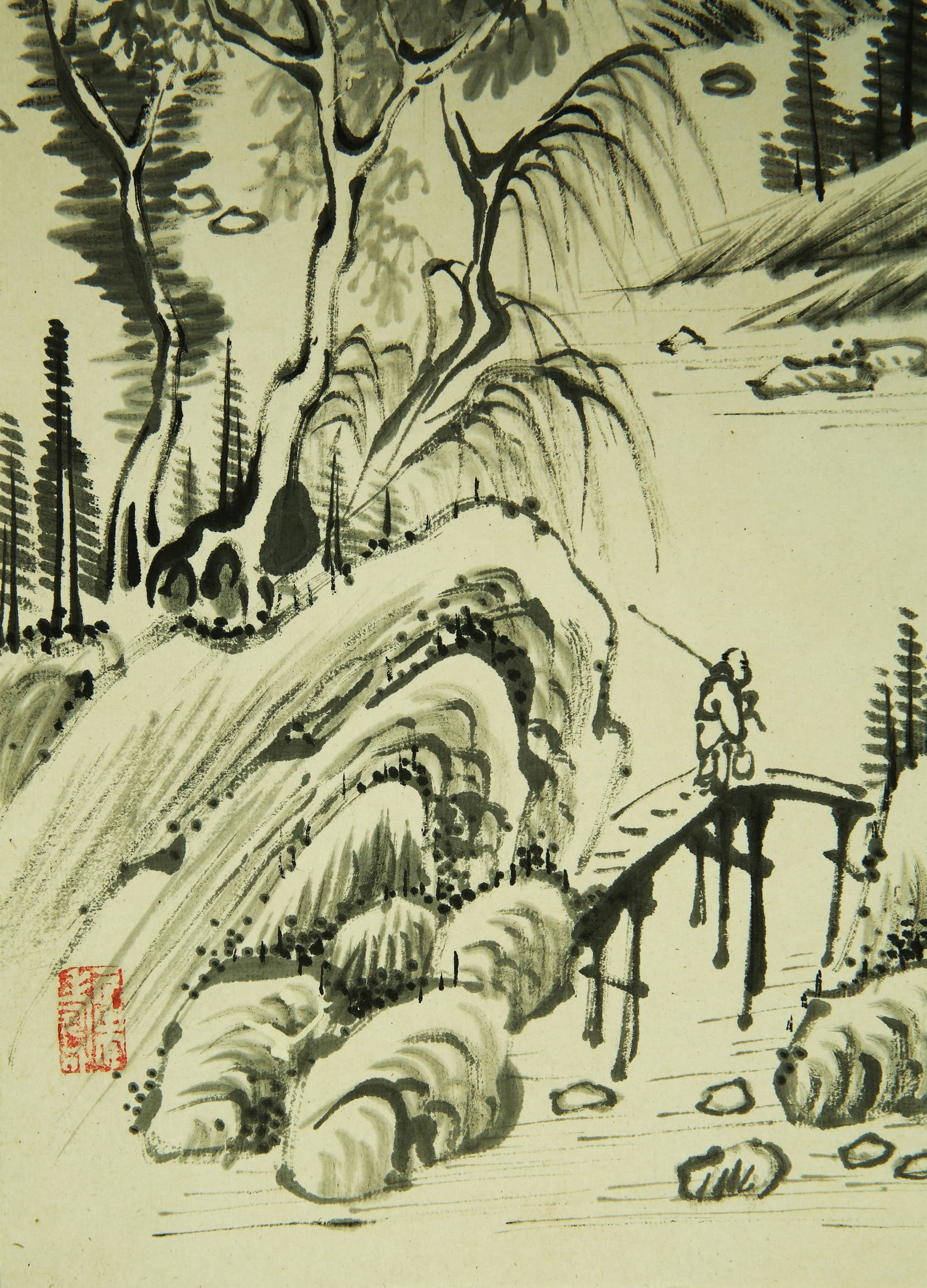FENG CHAORAN ATTRIBUTED TO,LANDSCAPE - 5