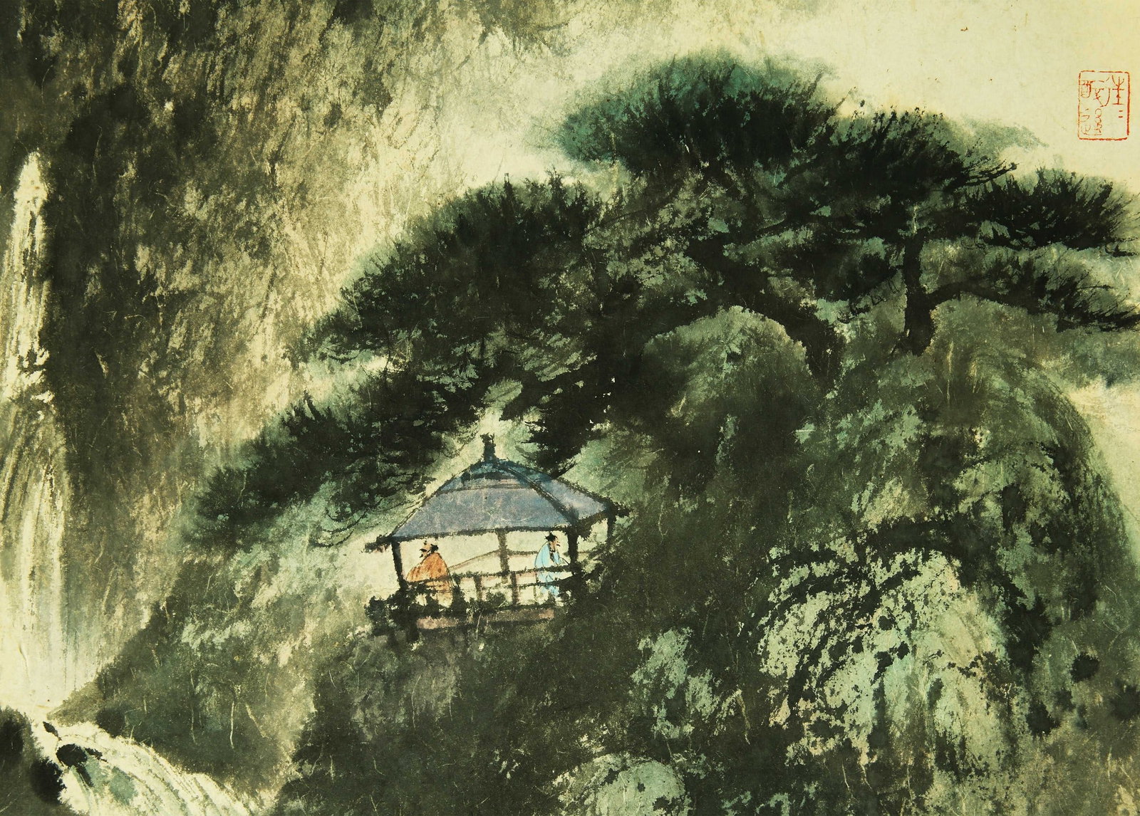 FU BAOSHI ATTRIBUTED TO,LANDSCAPE - 5