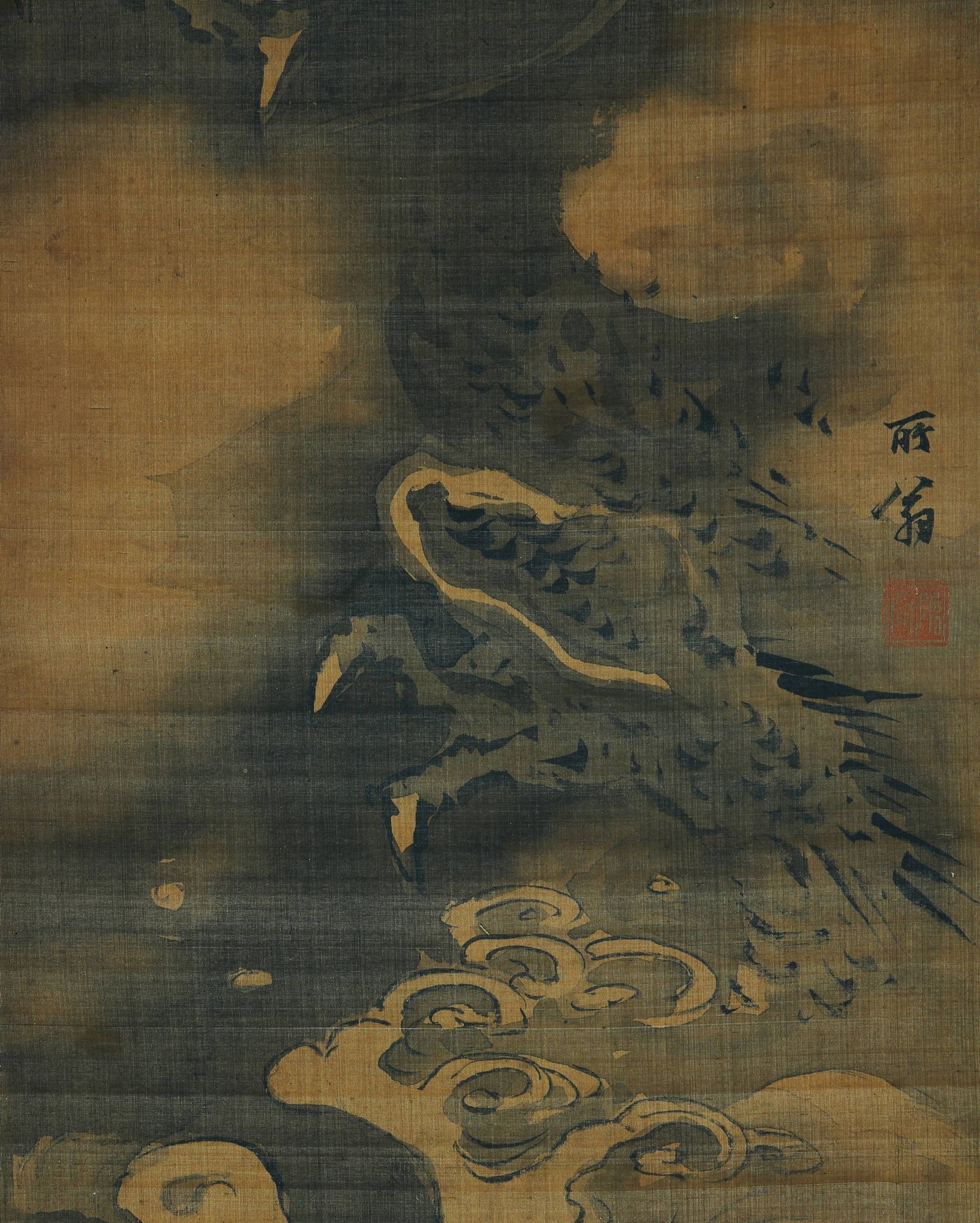 CHEN RONG ATTRIBUTED TO,DRAGON - 5