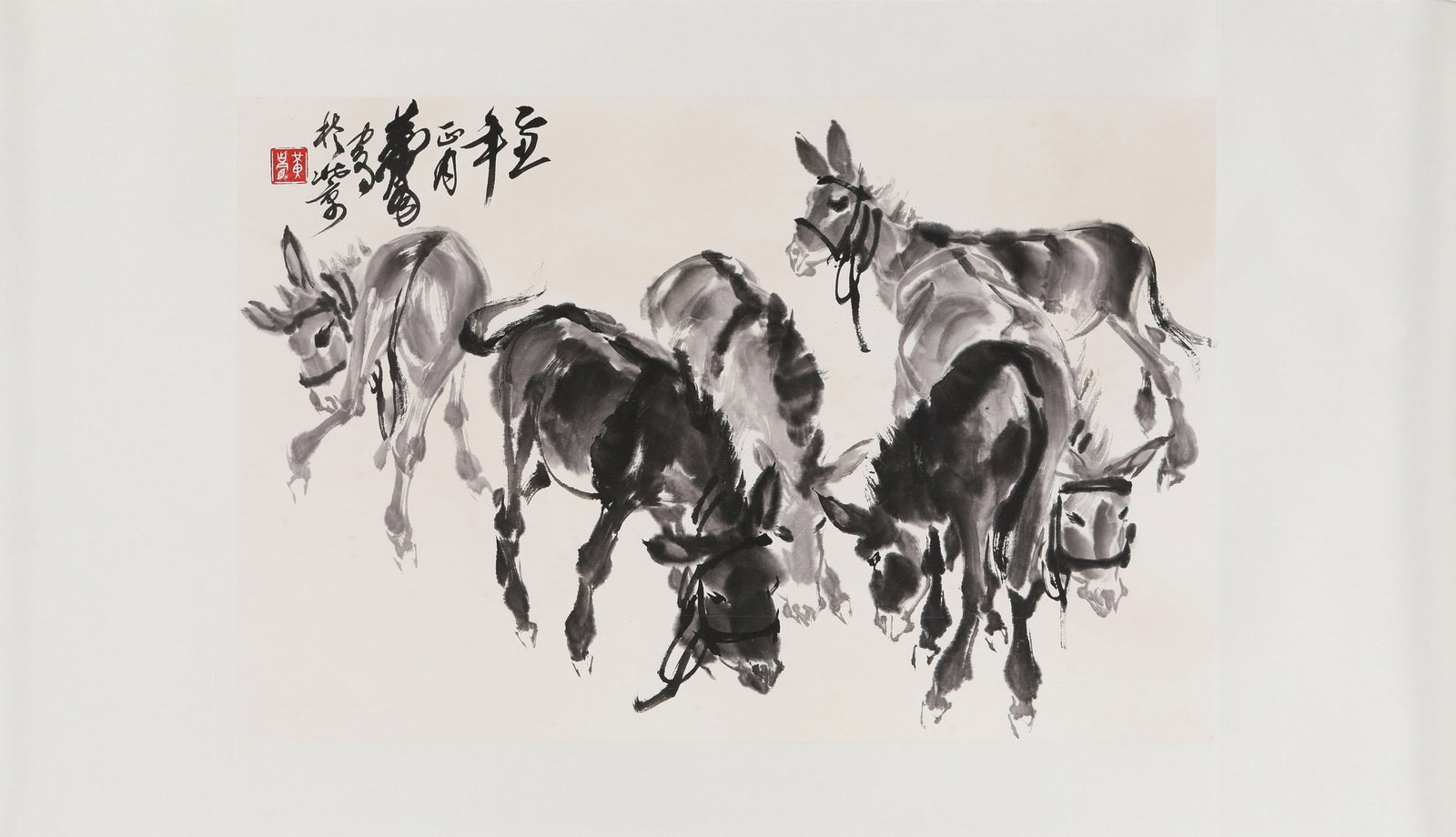 HUNG ZHOU ATTRIBUTED TO,DONKEY - 2