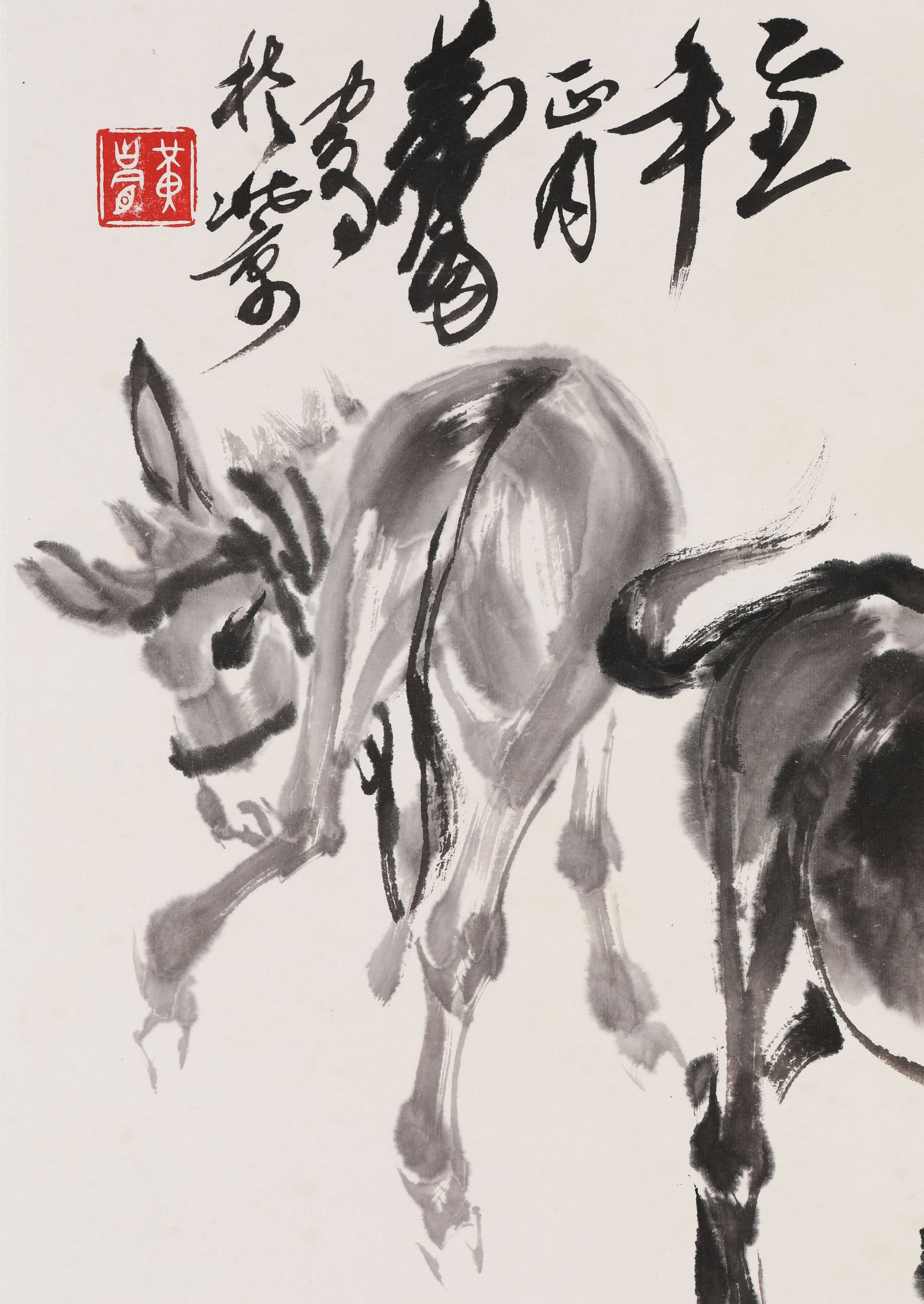 HUNG ZHOU ATTRIBUTED TO,DONKEY - 3