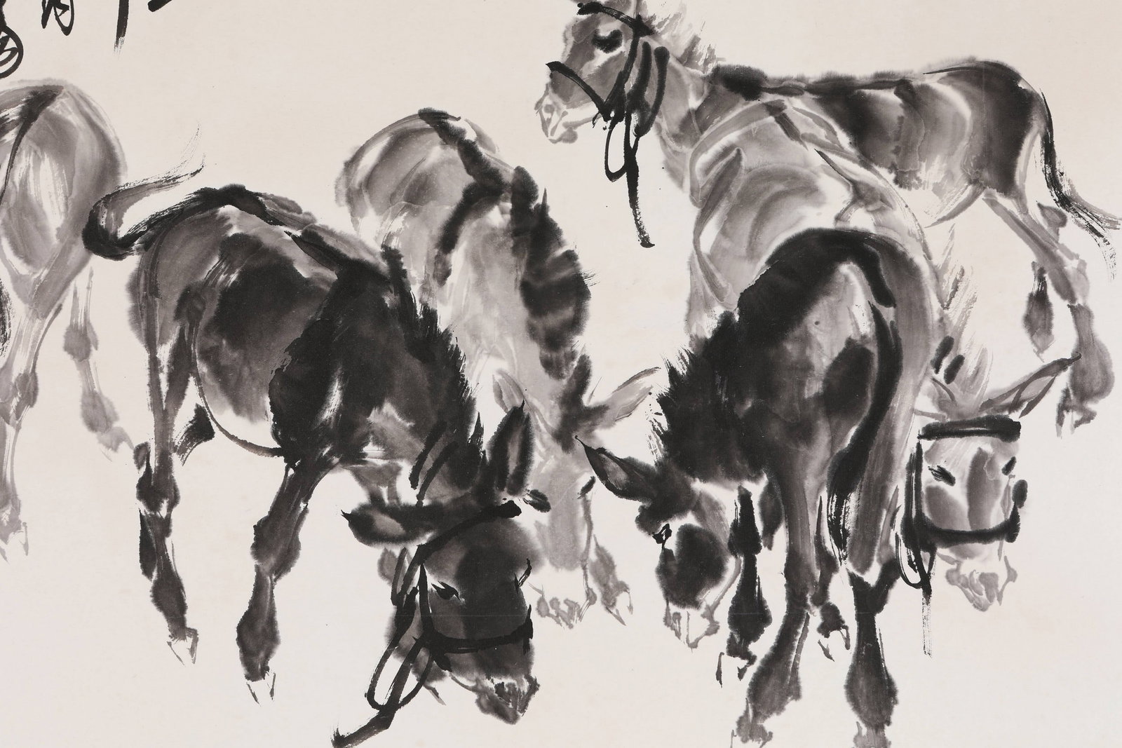 HUNG ZHOU ATTRIBUTED TO,DONKEY - 7