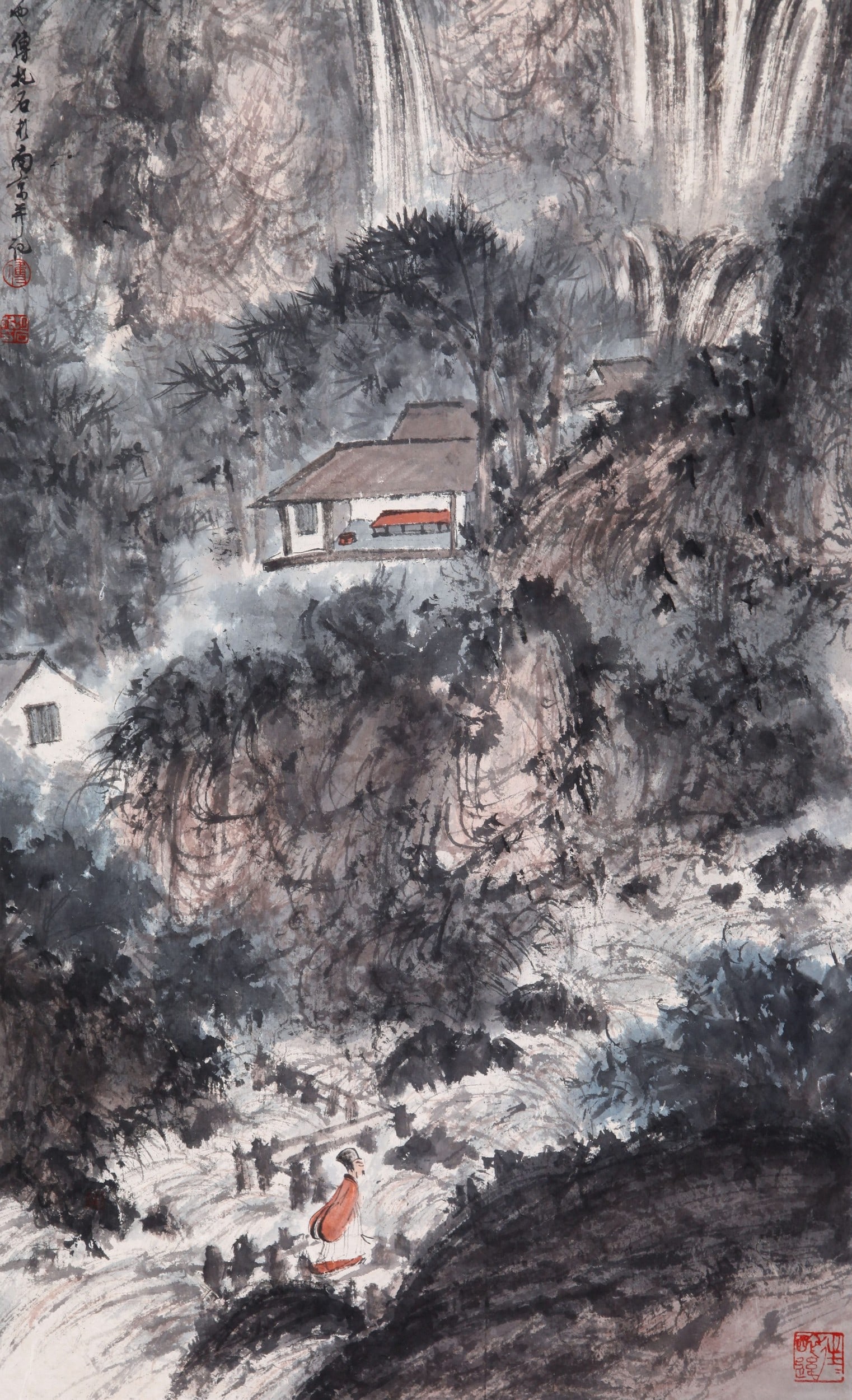 FU BAOSHI ATTRIBUTED TO,LANDSCAPE - 7