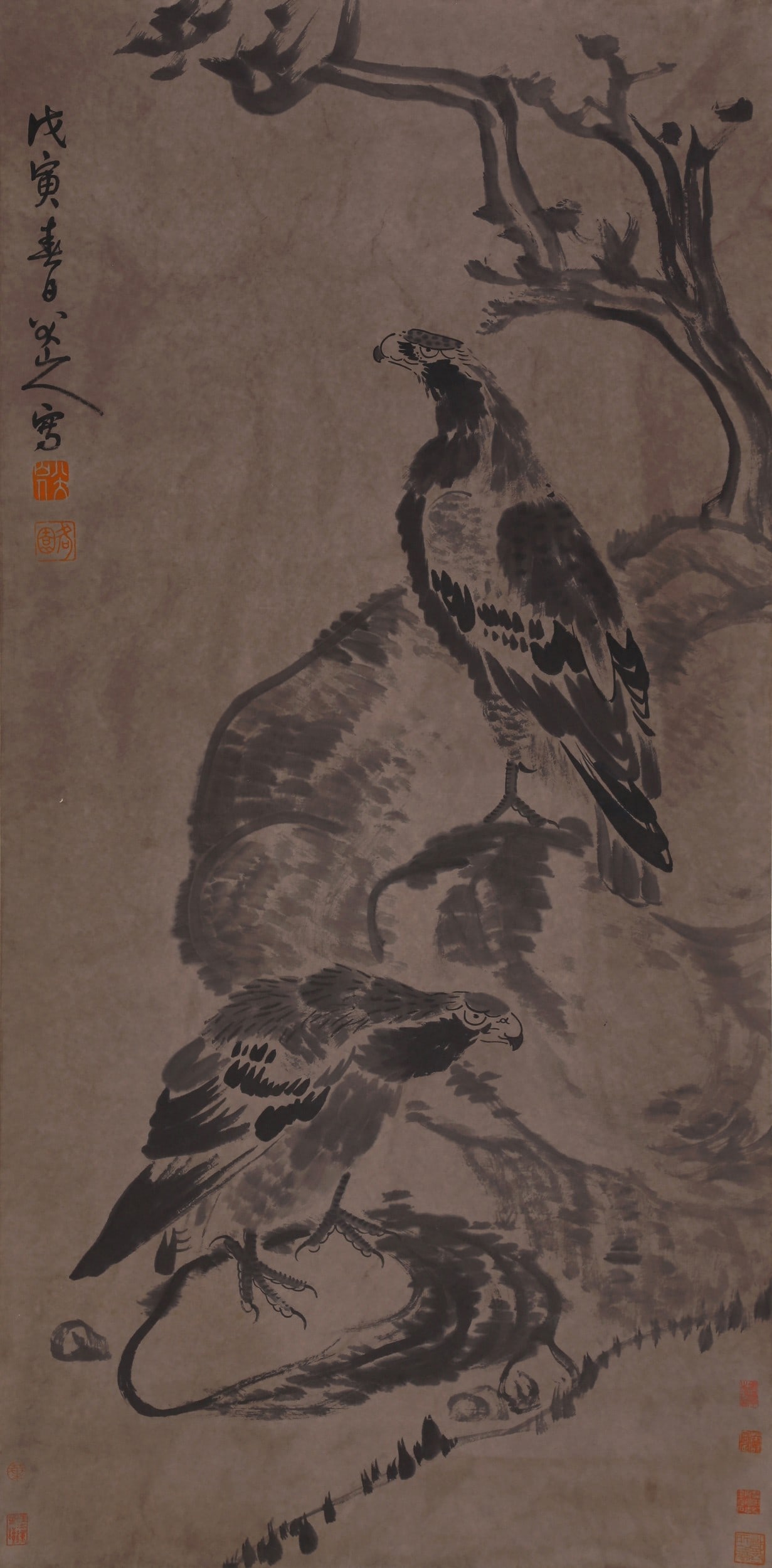 BA DASHANREN ATTRIBUTED TO,EAGLE - 2