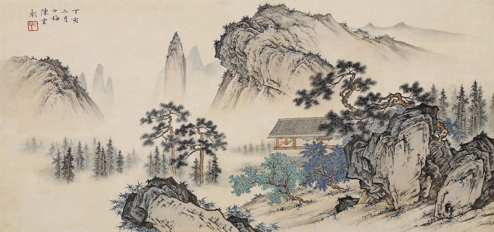 CHEN SHAOMEI ATTRIBUTED TO,LANDSCAPE - 2