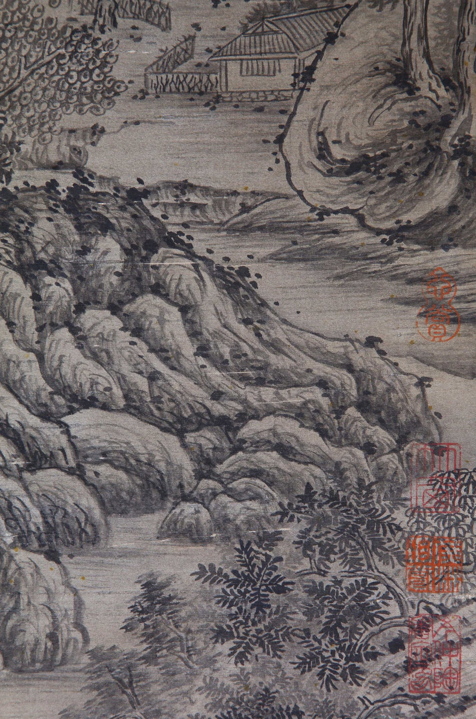 WANG MENG ATTRIBUTED TO,LANDSCAPE - 4