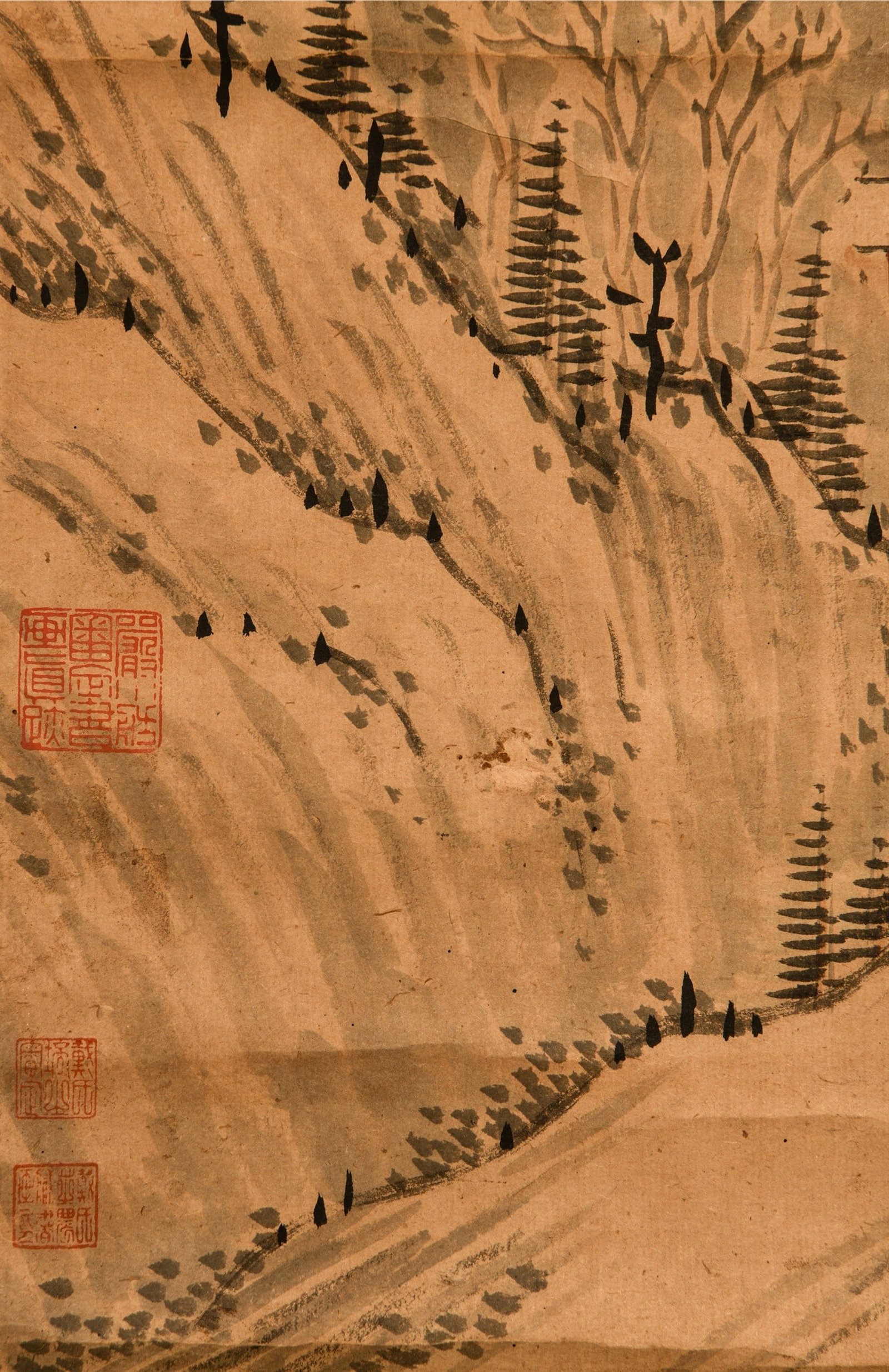 WANG HUI ATTRIBUTED TO,LANDSCAPE - 3
