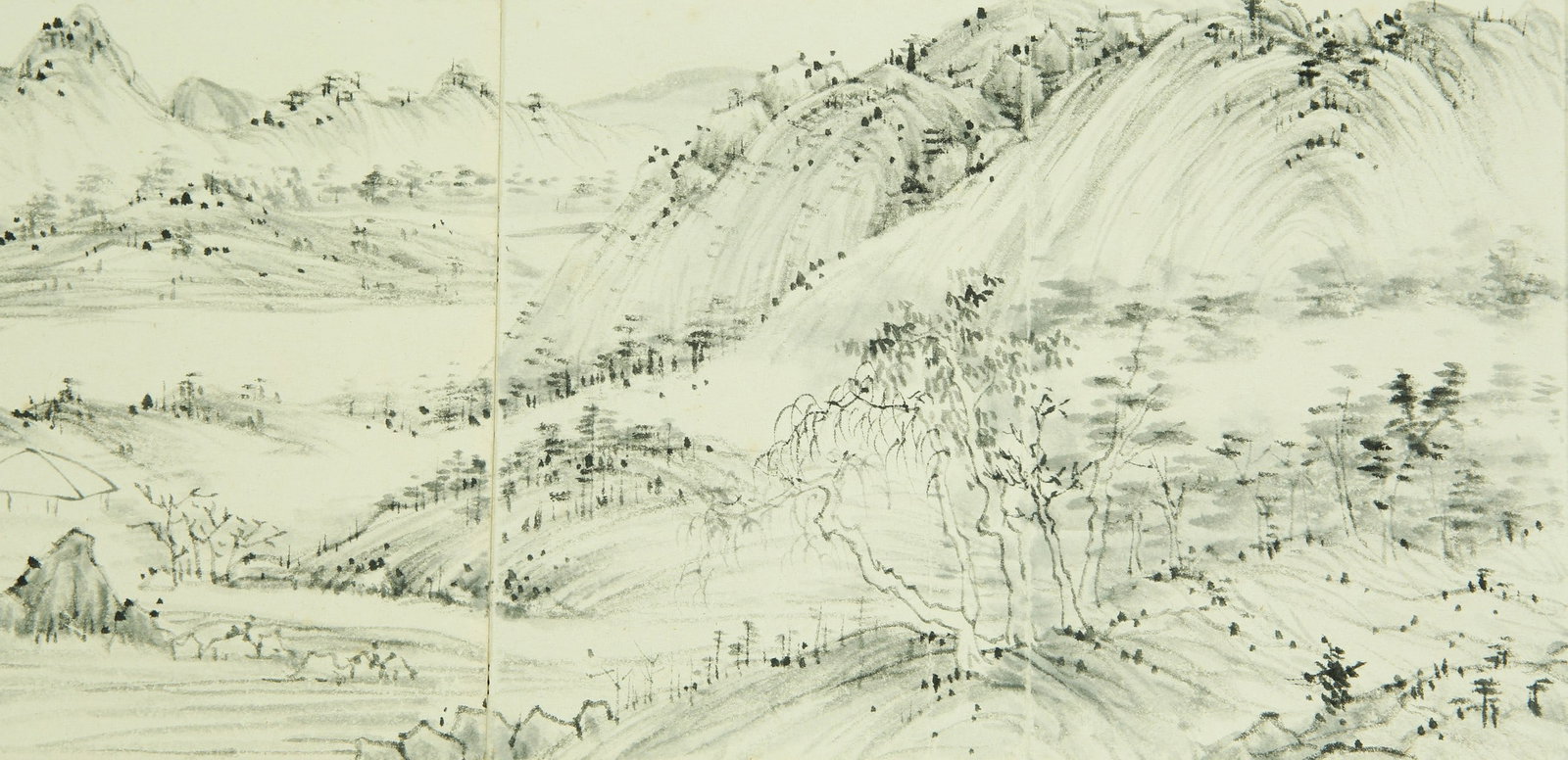WANG HUI ATTRIBUTED TO,LANDSCAPE - 6