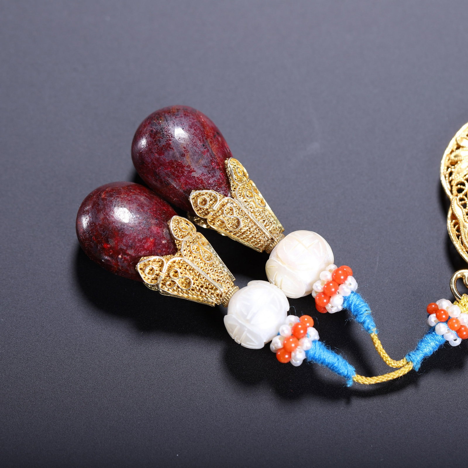 A COPPER GILDED BRACELET - 2