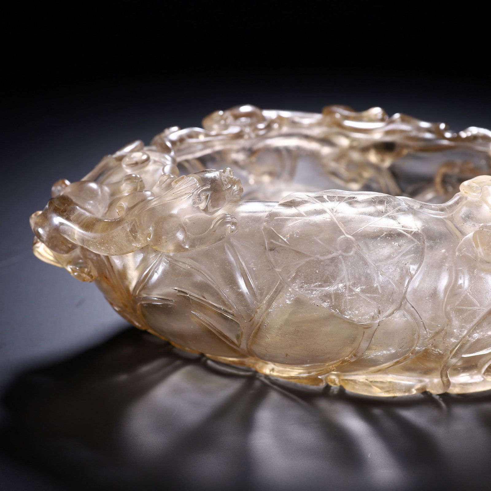 A CRYSTAL WASHER - 7