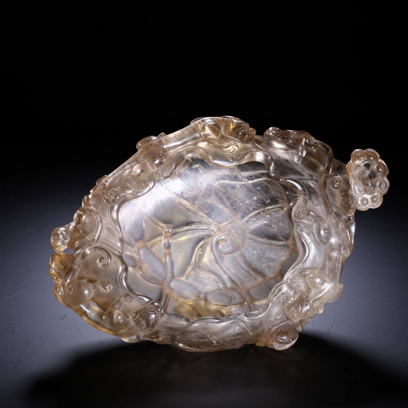 A CRYSTAL WASHER - 8