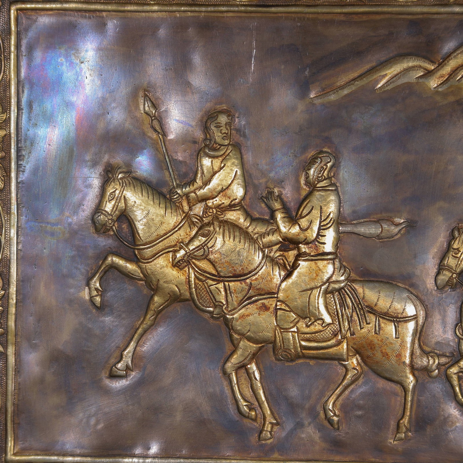 SILVER GILDED BOARD - 2