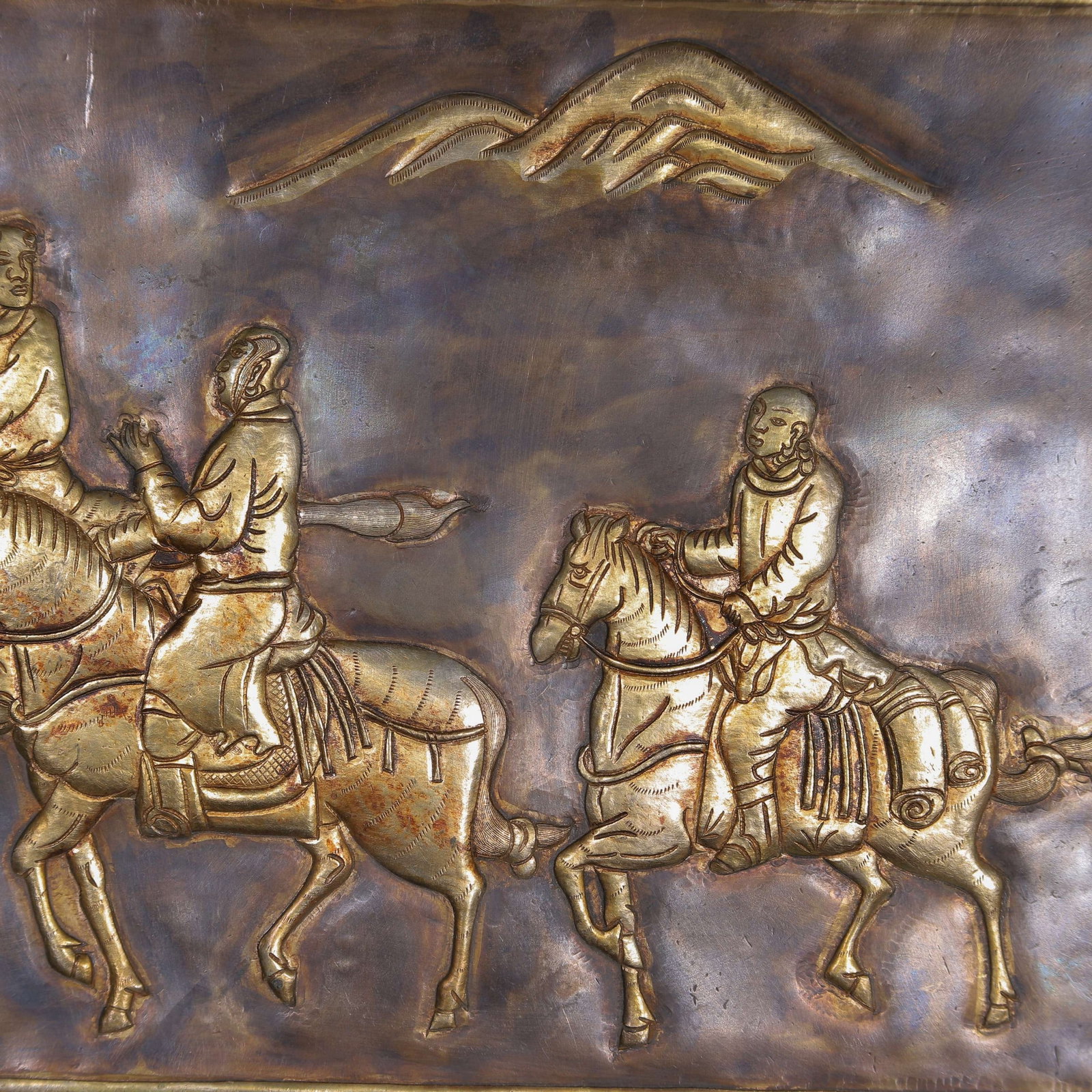 SILVER GILDED BOARD - 3
