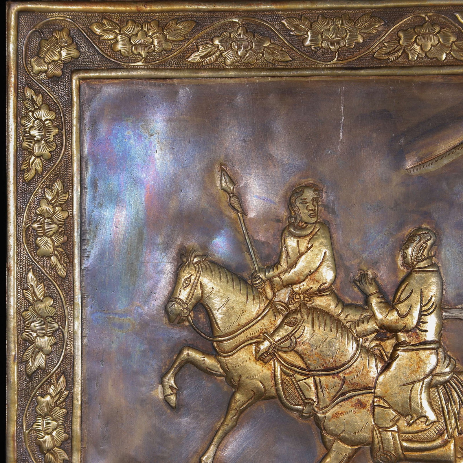 SILVER GILDED BOARD - 6