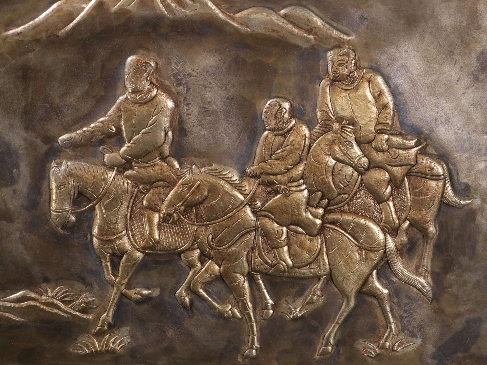 SILVER GILDED BOARD - 2
