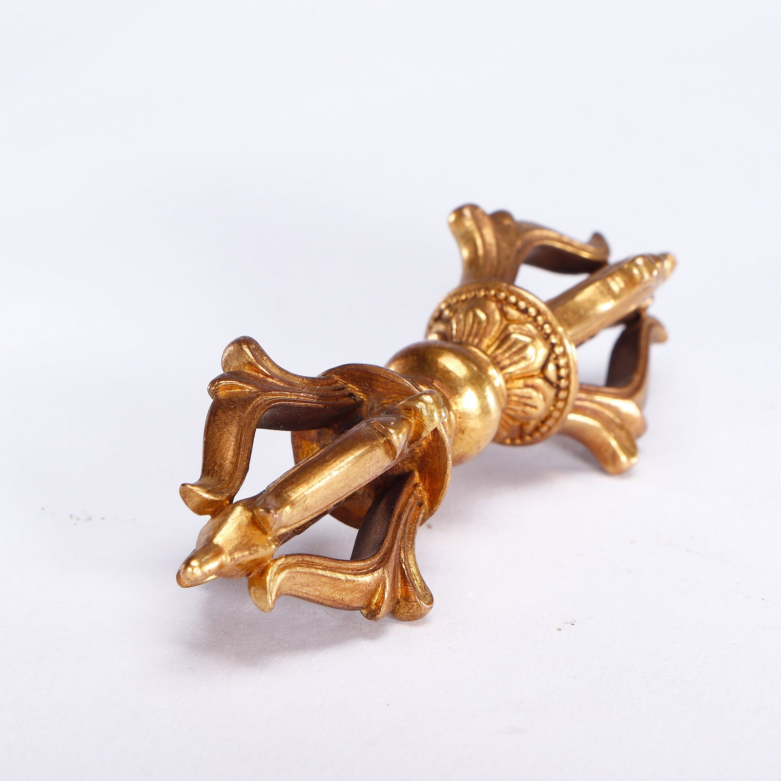 A COPPER GILDING RITUAL IMPLEMENT - 5