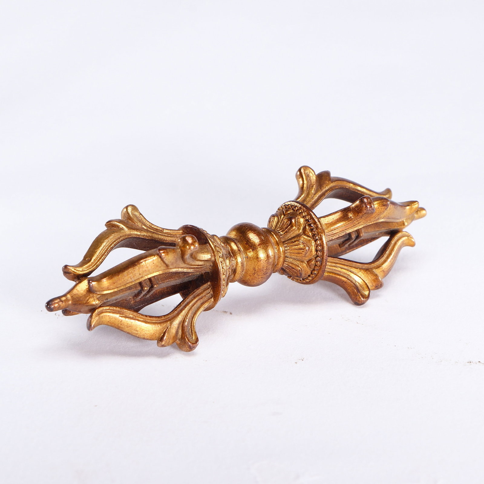 A COPPER GILDING RITUAL IMPLEMENT - 6