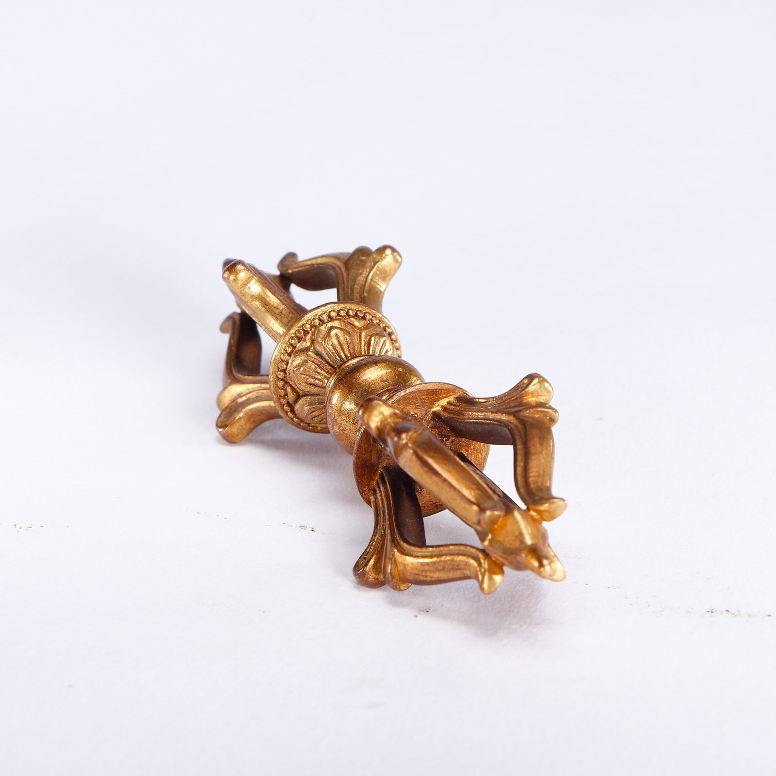 A COPPER GILDING RITUAL IMPLEMENT - 7