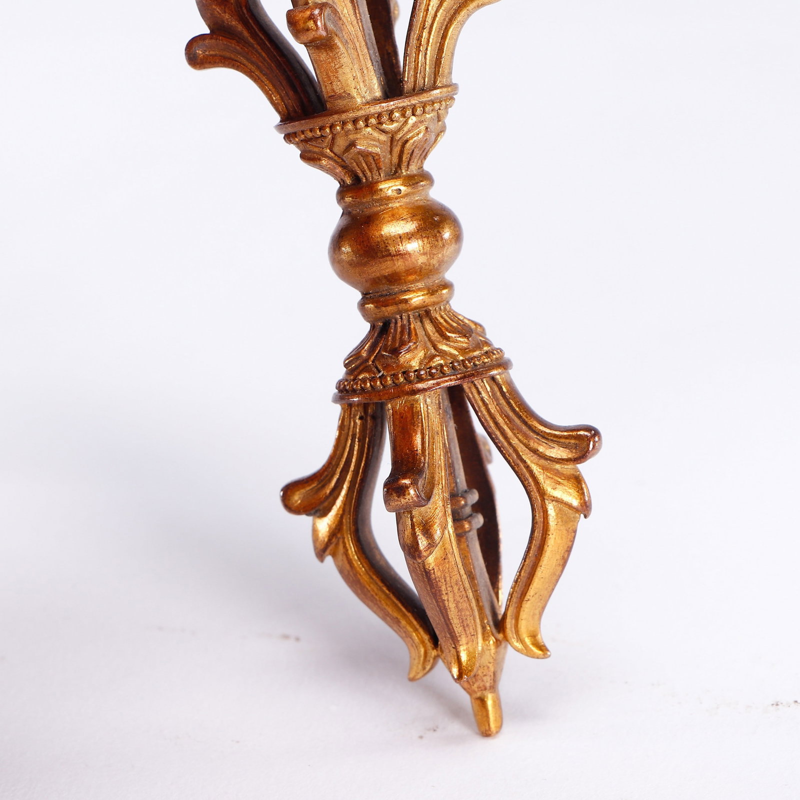 A COPPER GILDING RITUAL IMPLEMENT - 8