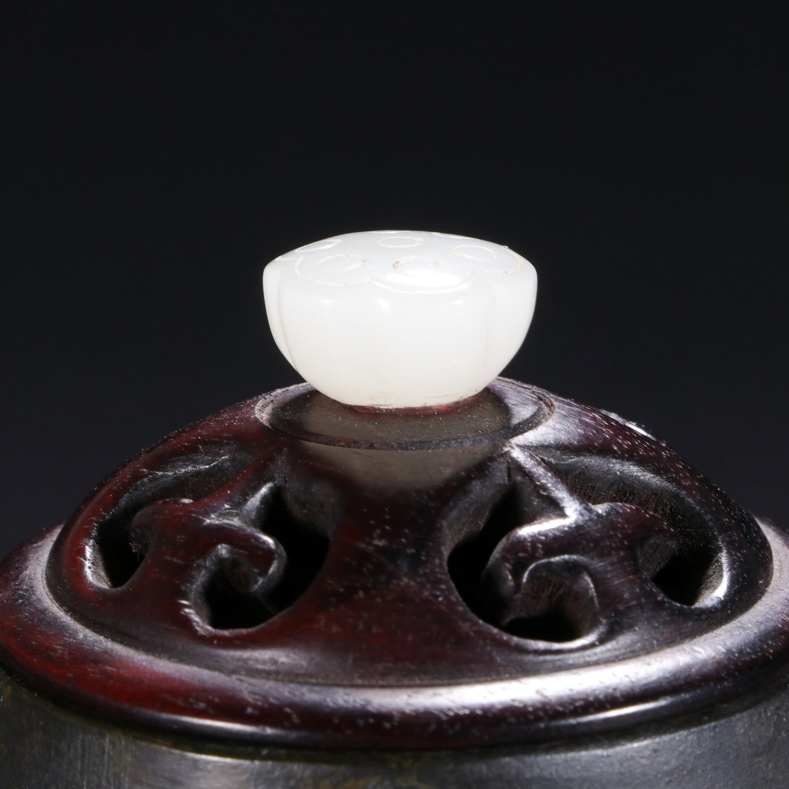 A COPPER INCENSE BURNER - 2