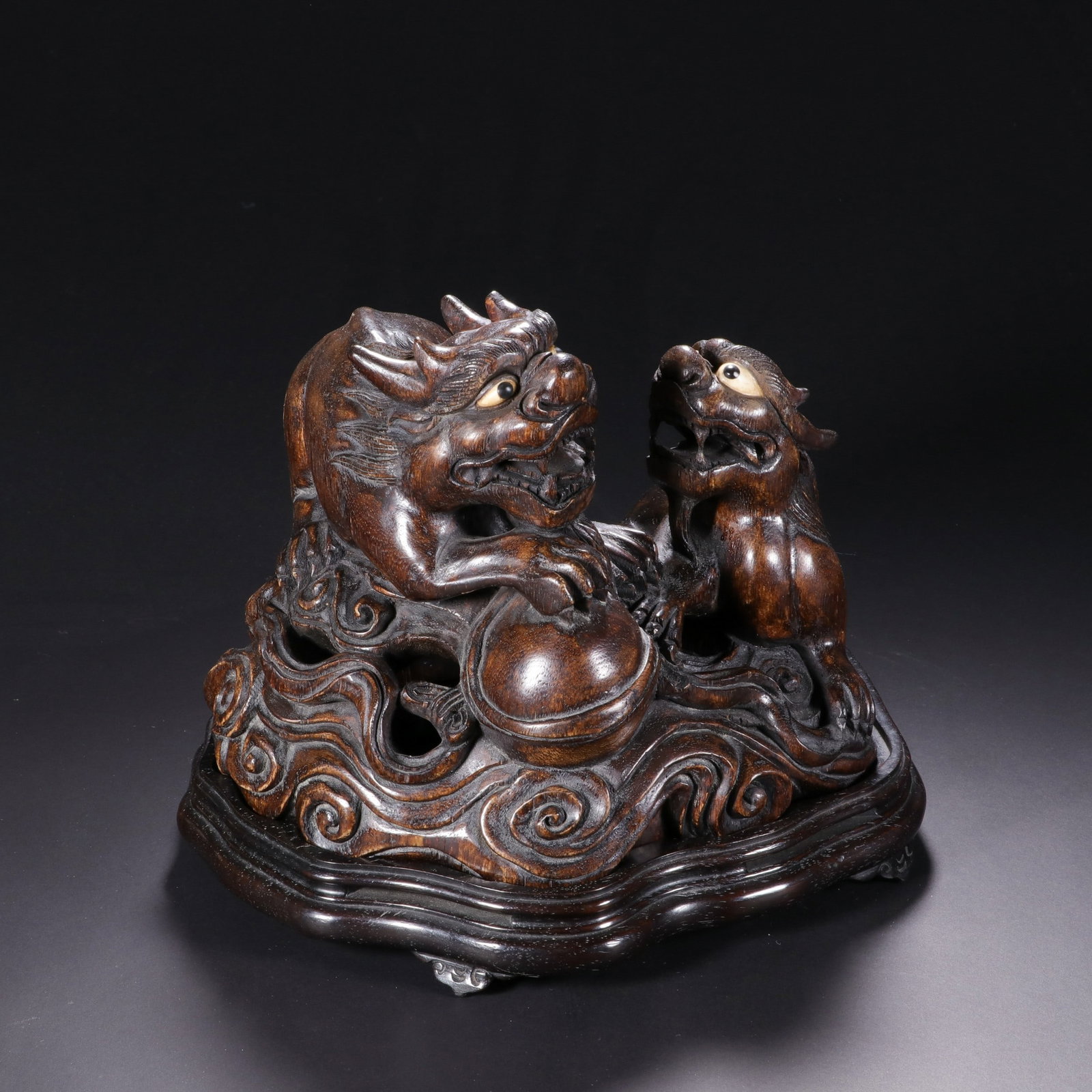 AGARWOOD AROMATHERAPY: 清 沉香木香薰 Agarwood Aromatherapy Ht.17cm
